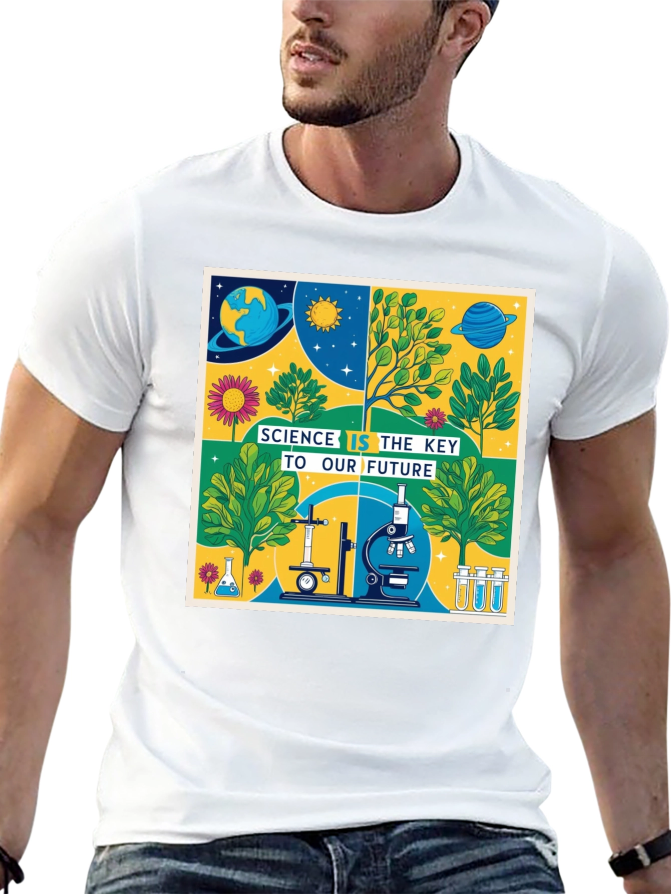 Science is Key Graphic Tee