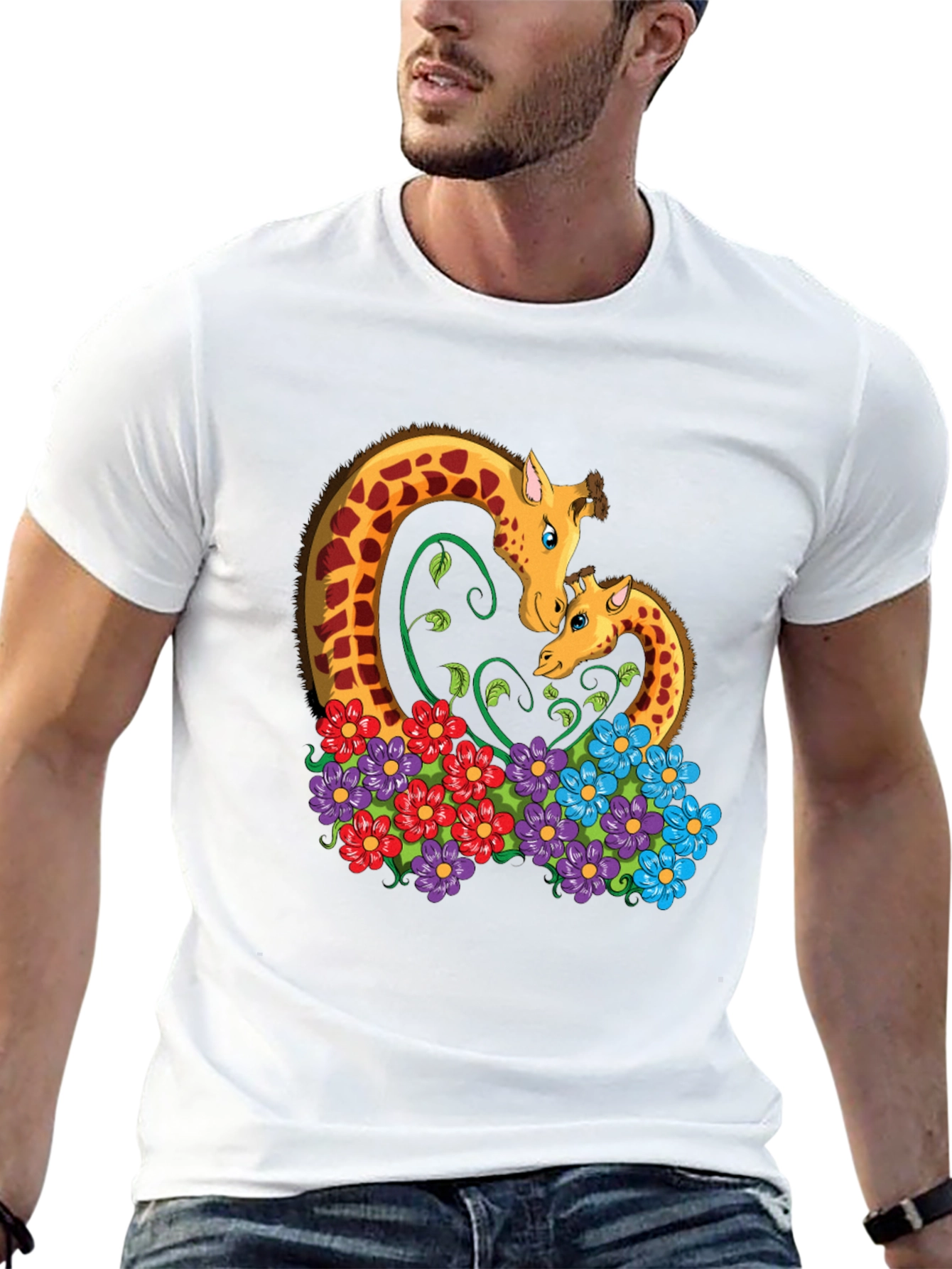 Giraffe Love T-Shirt