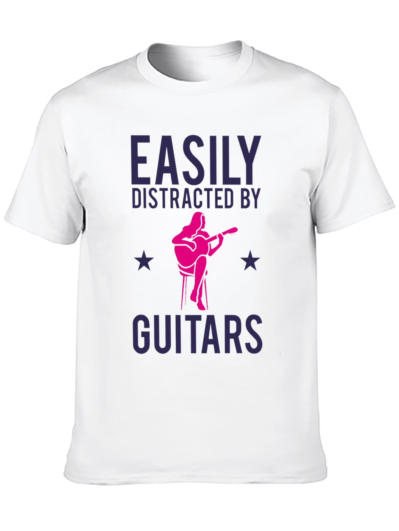 Easily Distracted By Guitars T-Shirt
