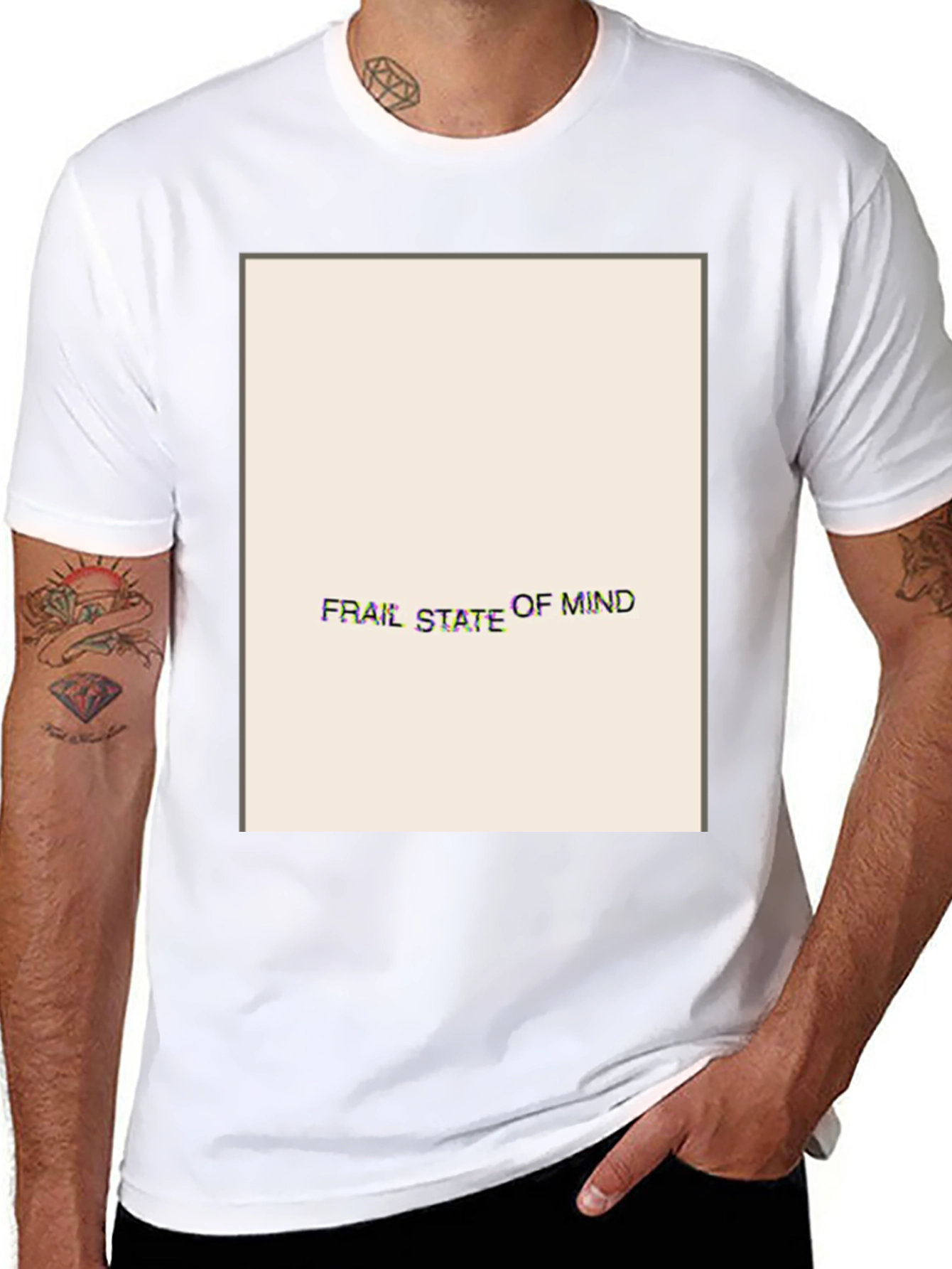 Frail State of Mind Graphic Tee - Black