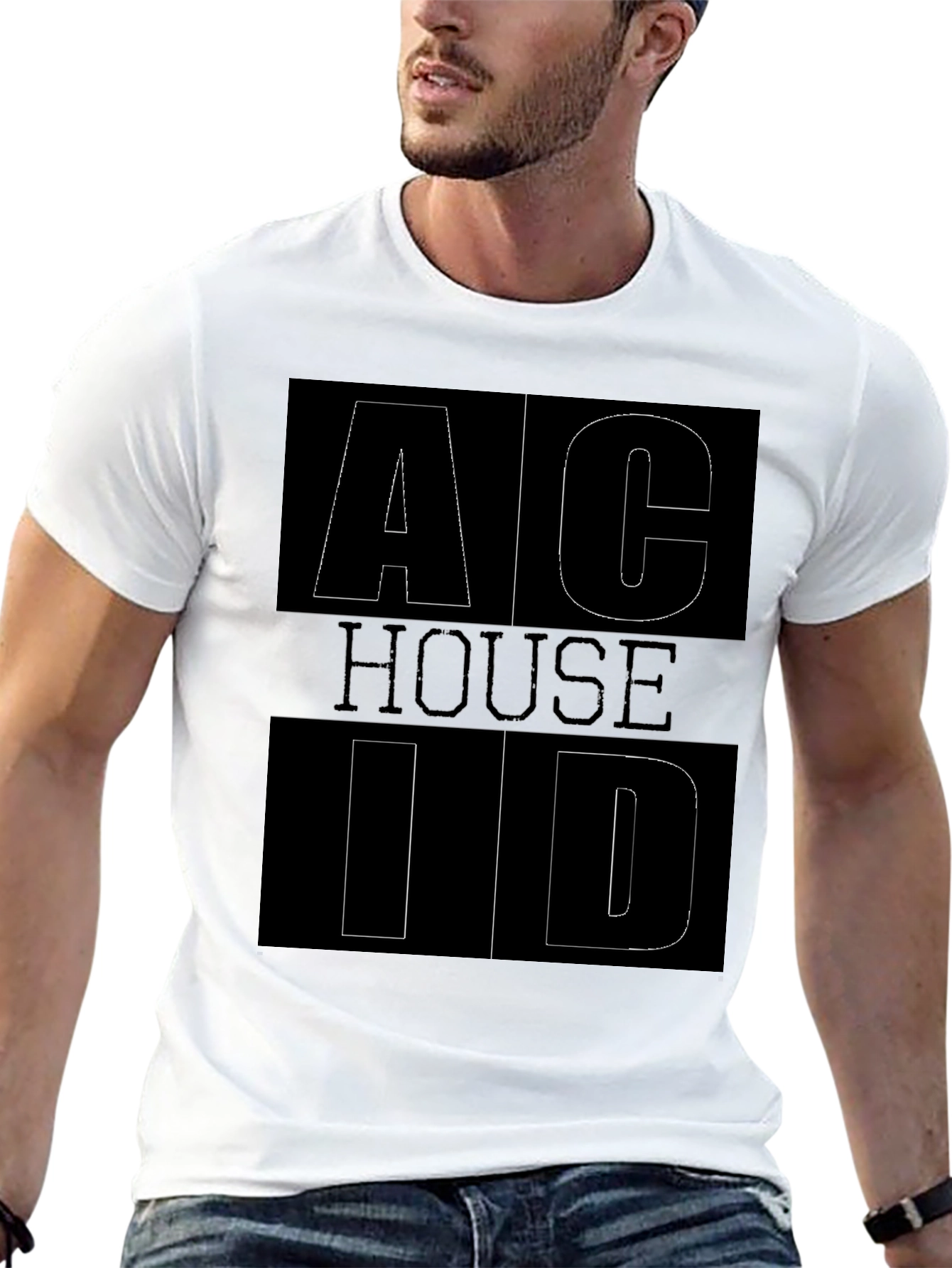 Acid House T-Shirt - Retro Rave Style