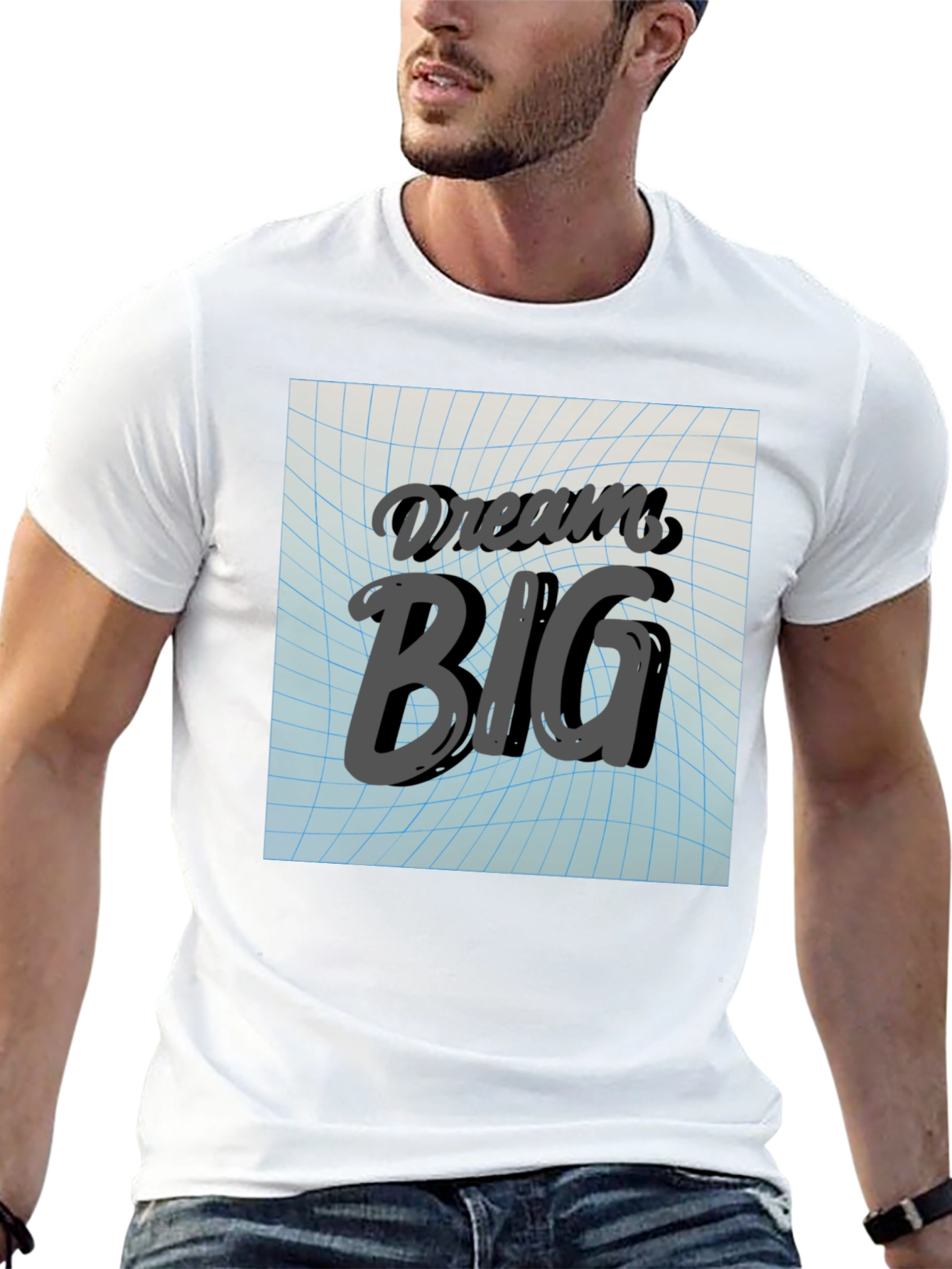Dream Big Graphic T-Shirt - Inspiring Design