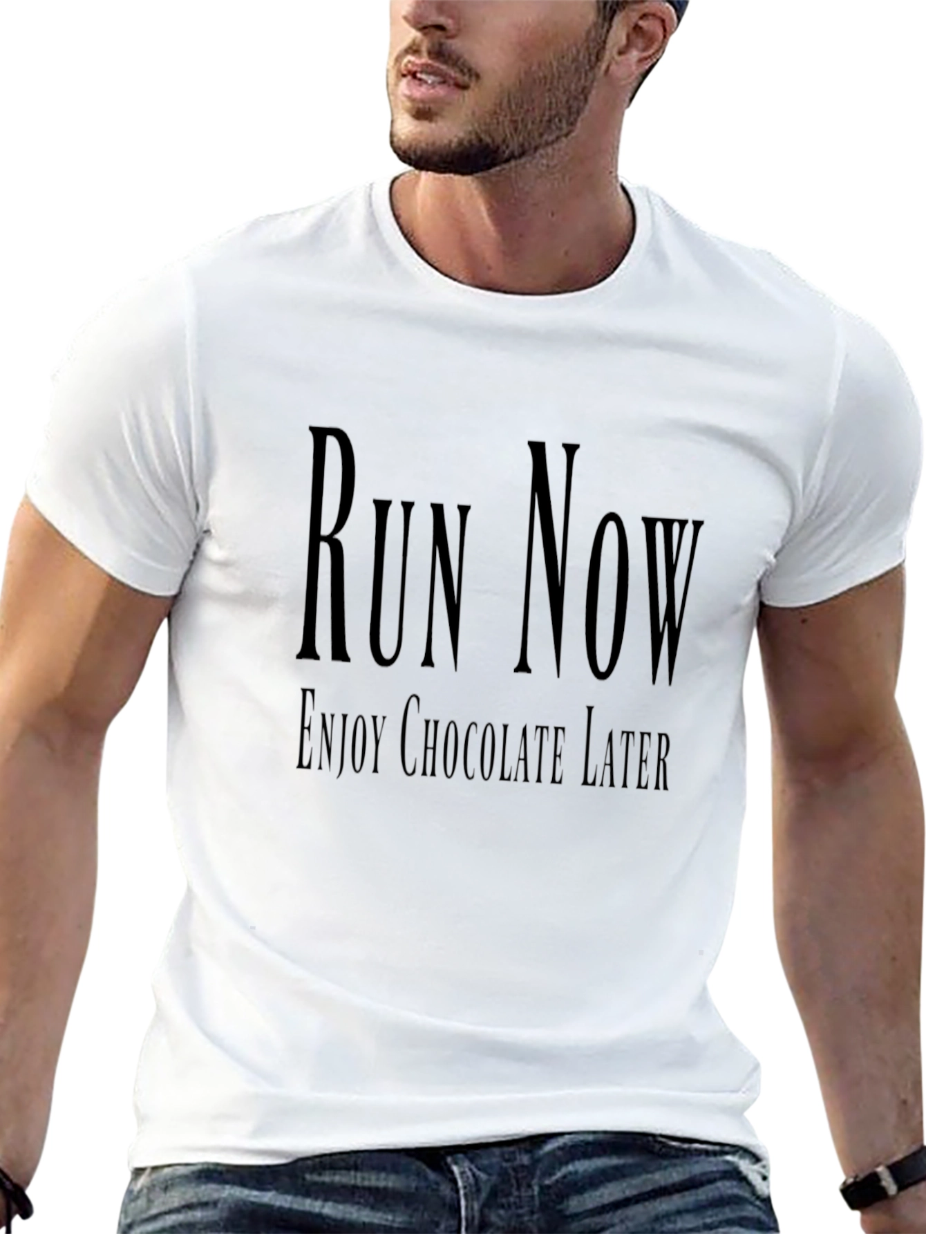 Run Now Enjoy Chocolate Later T-Shirt