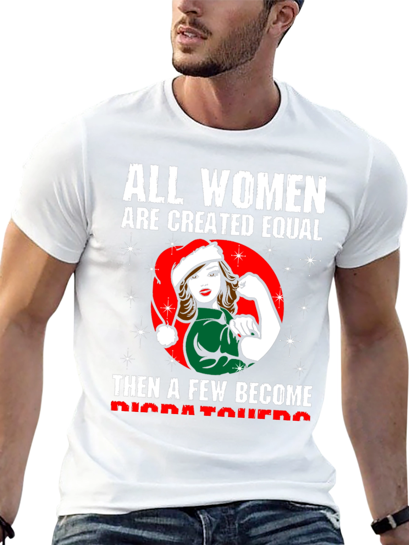 Feminist Christmas Dispatcher T-Shirt
