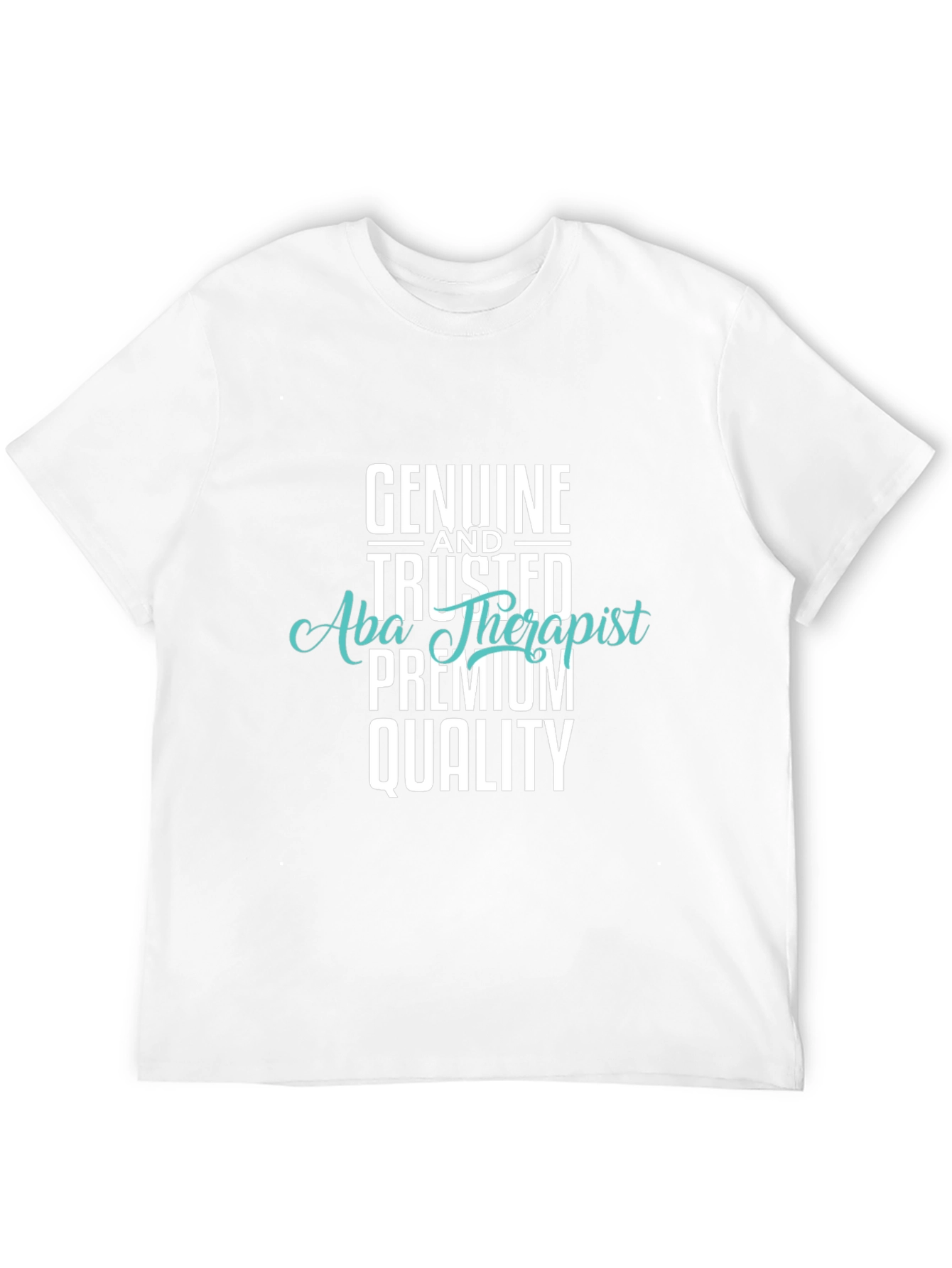 Genuine Trusted ABA Therapist Premium Quality Black T-Shirt