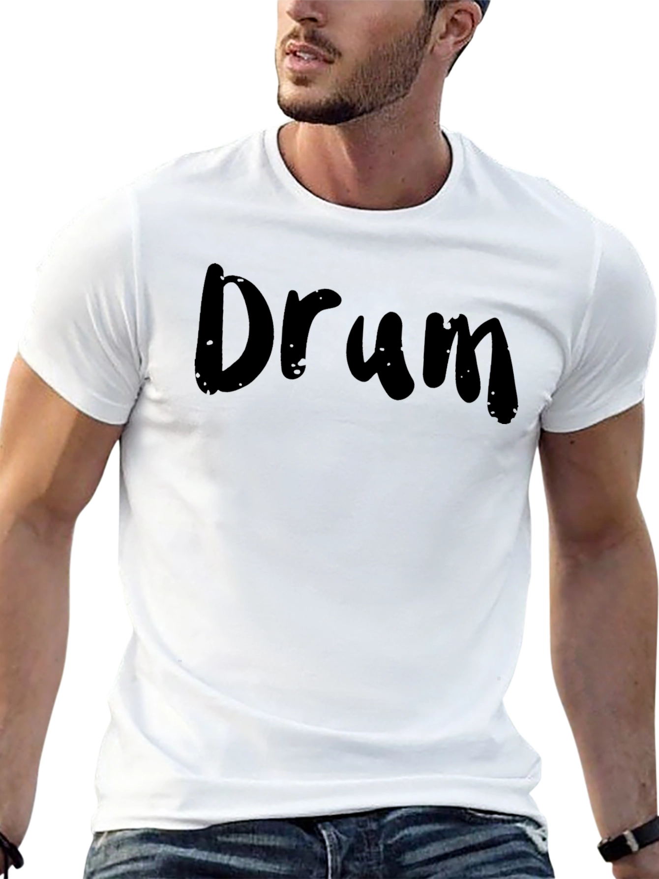 Drum T-Shirt - Casual Comfort