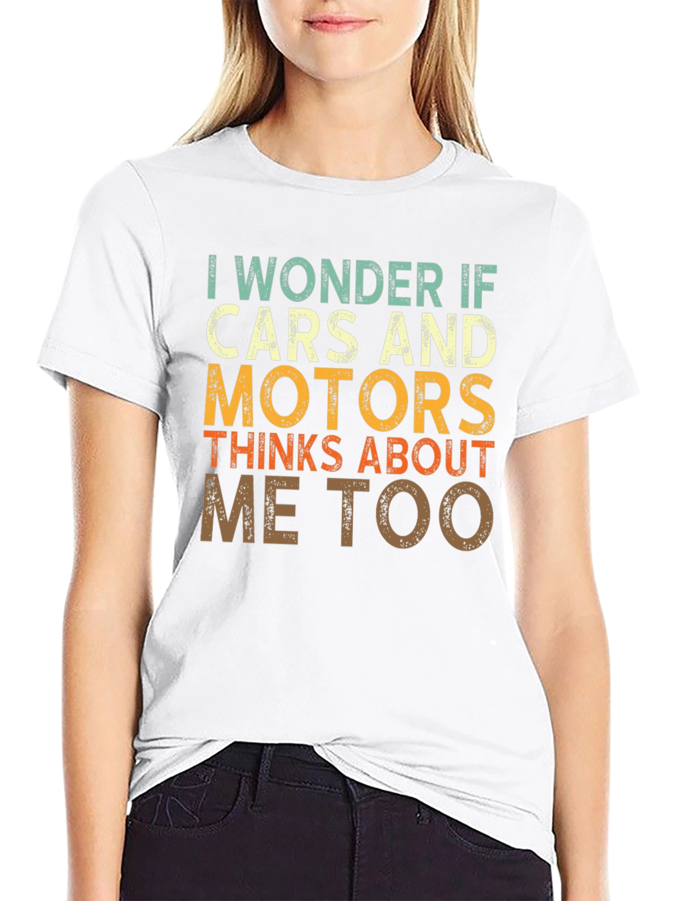 I Wonder If Cars and Motors T-shirt