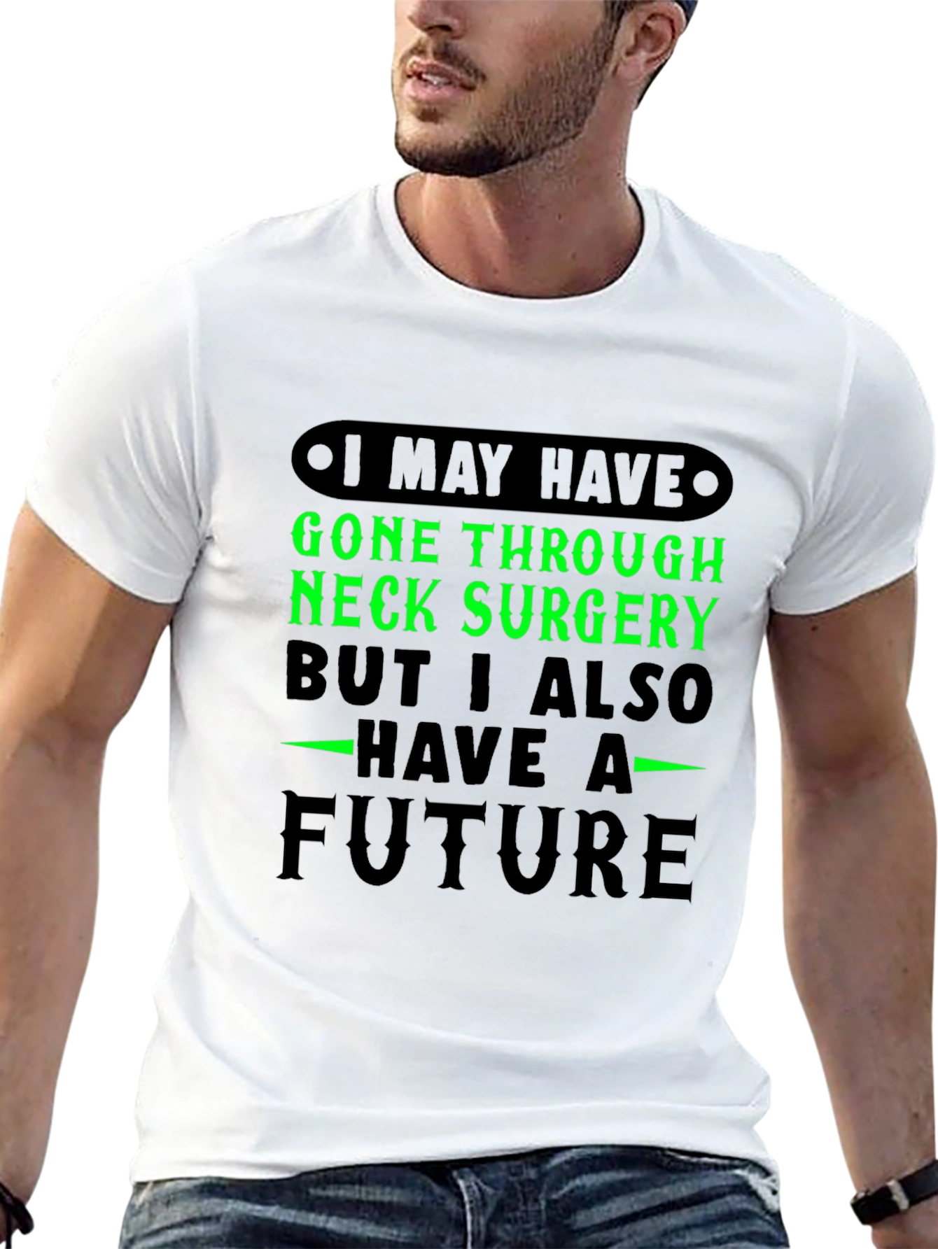 Neck Surgery Future Graphic T-Shirt