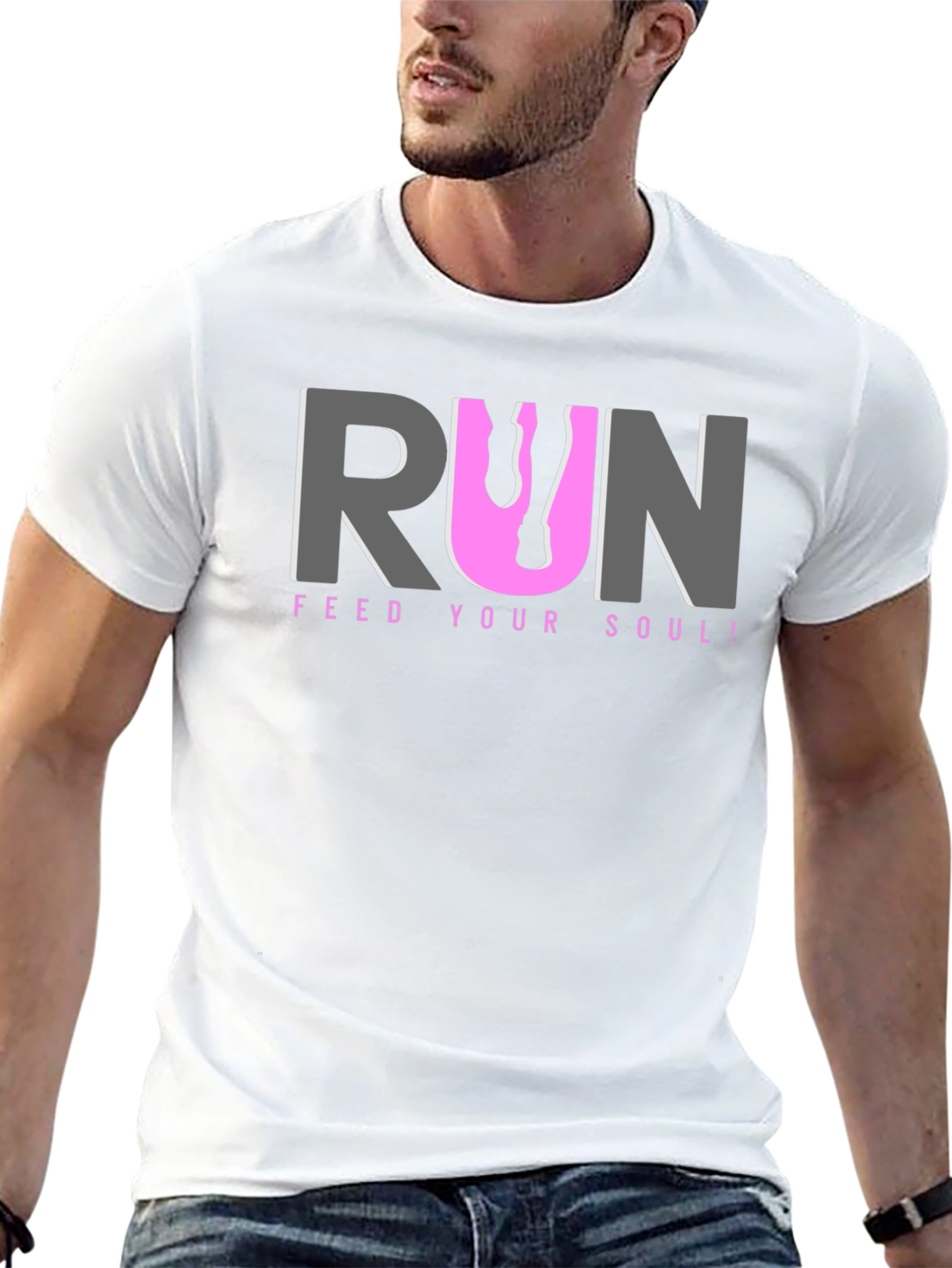 Run Feed Your Soul! Black T-Shirt