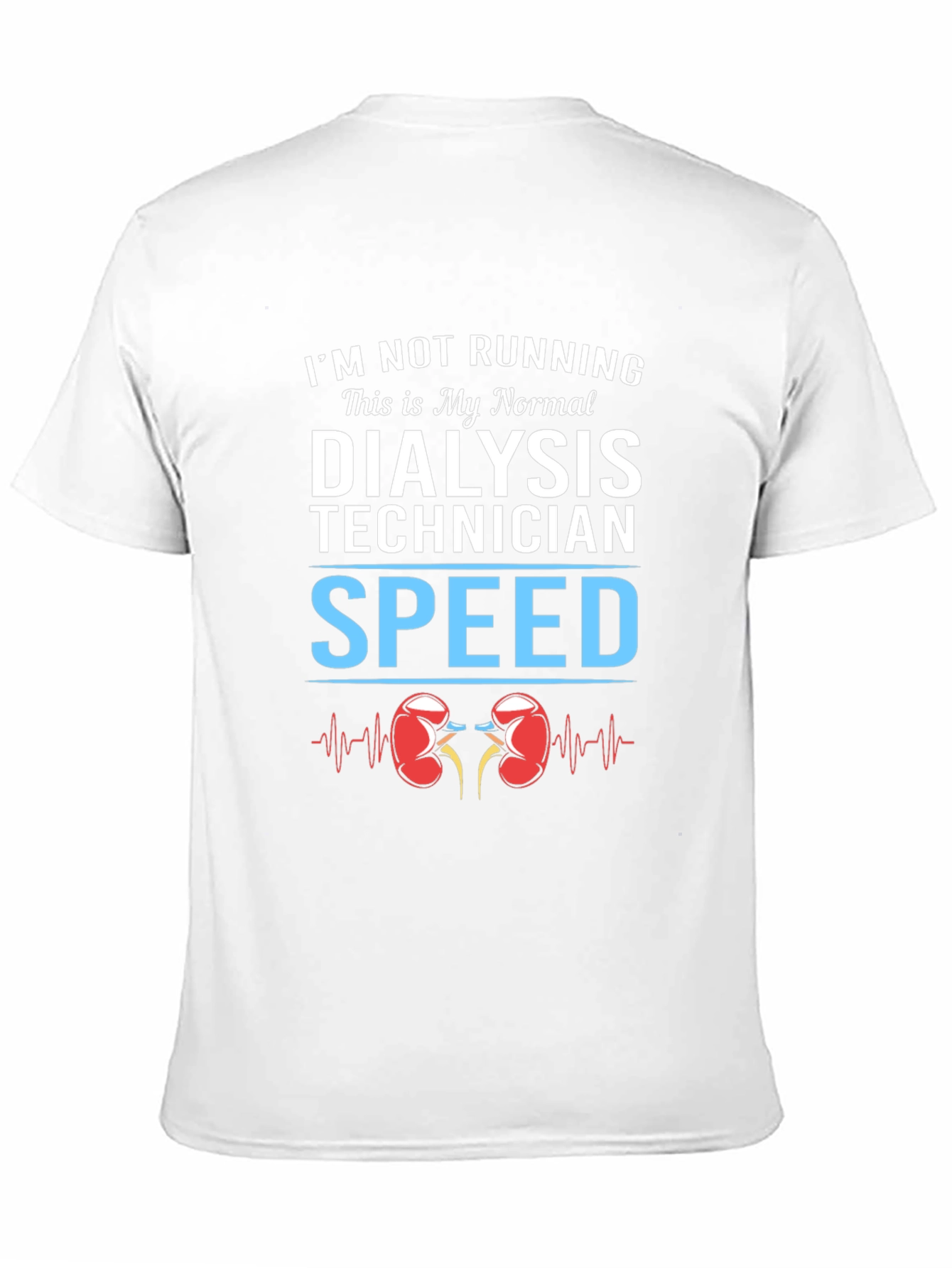 Dialysis Technician Speed T-Shirt - Black
