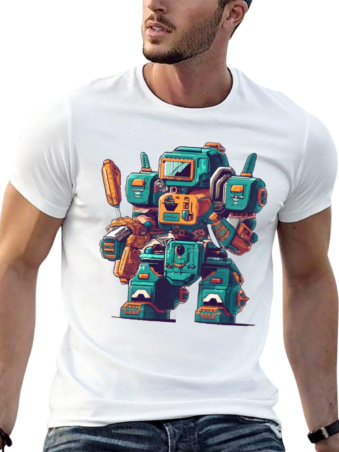 Retro Robot Repair T-Shirt