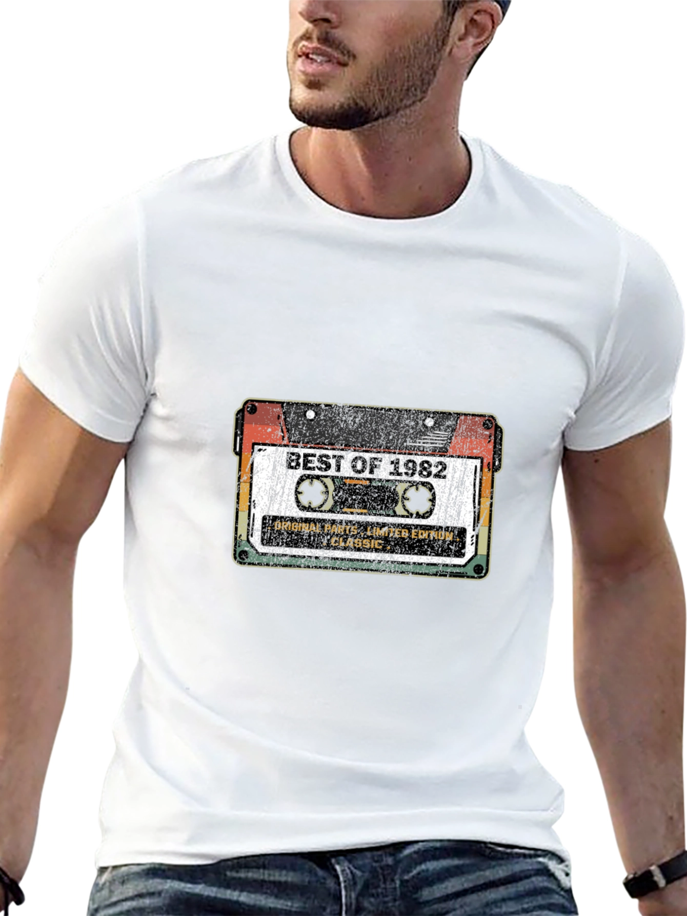 Best of 1982 Cassette Tape Graphic Tee