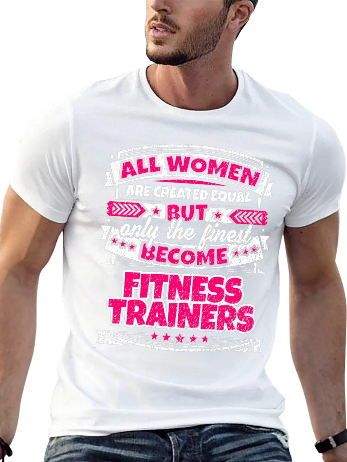 All Women Fitness Trainer Graphic Tee