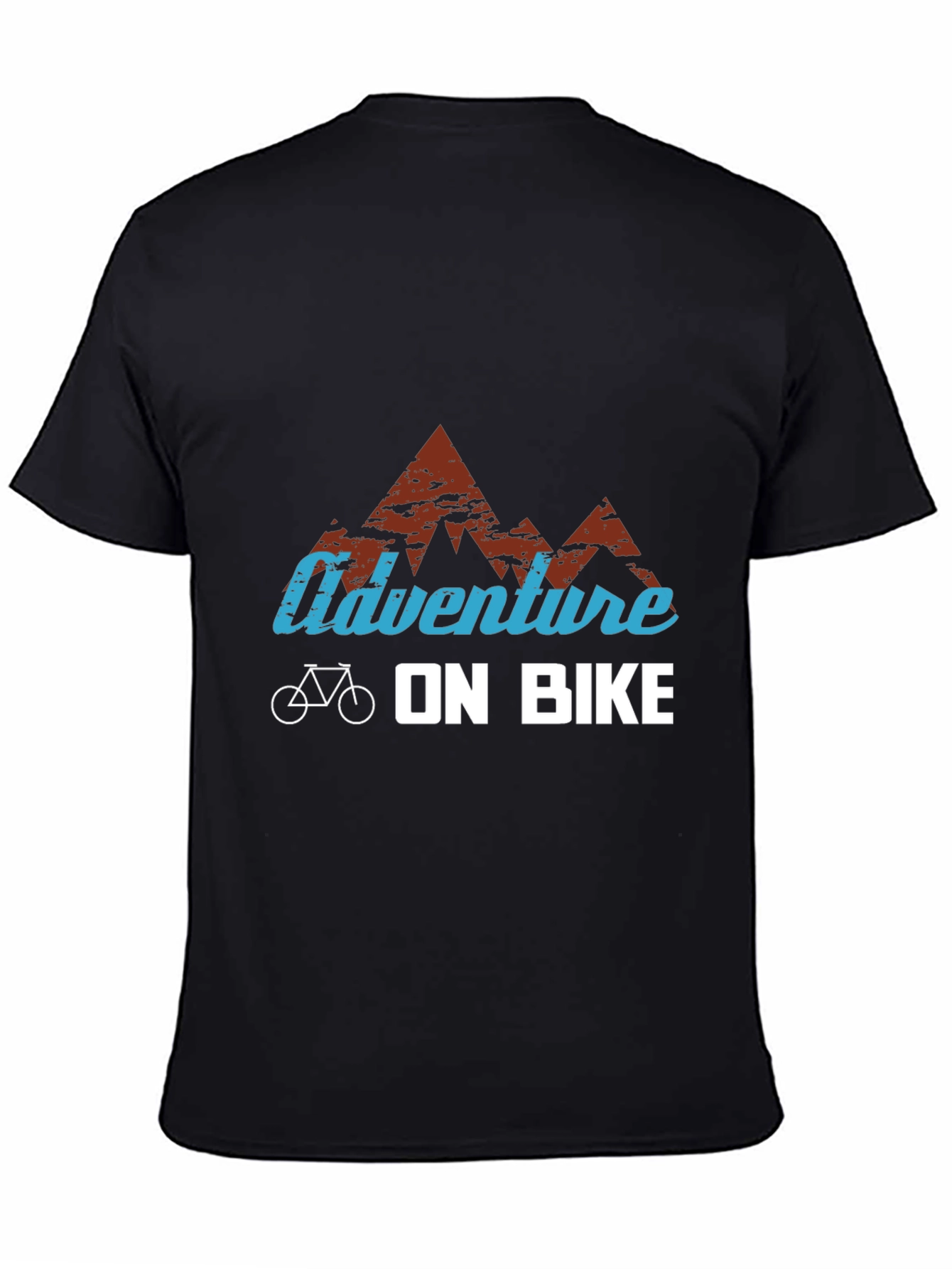Adventure On Bike Graphic T-Shirt