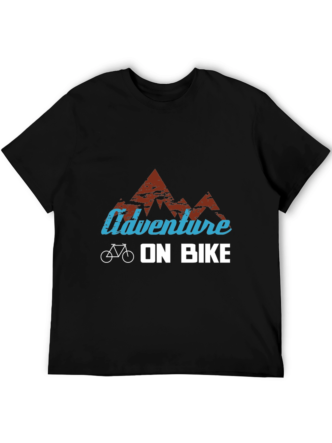 Adventure On Bike Graphic T-Shirt