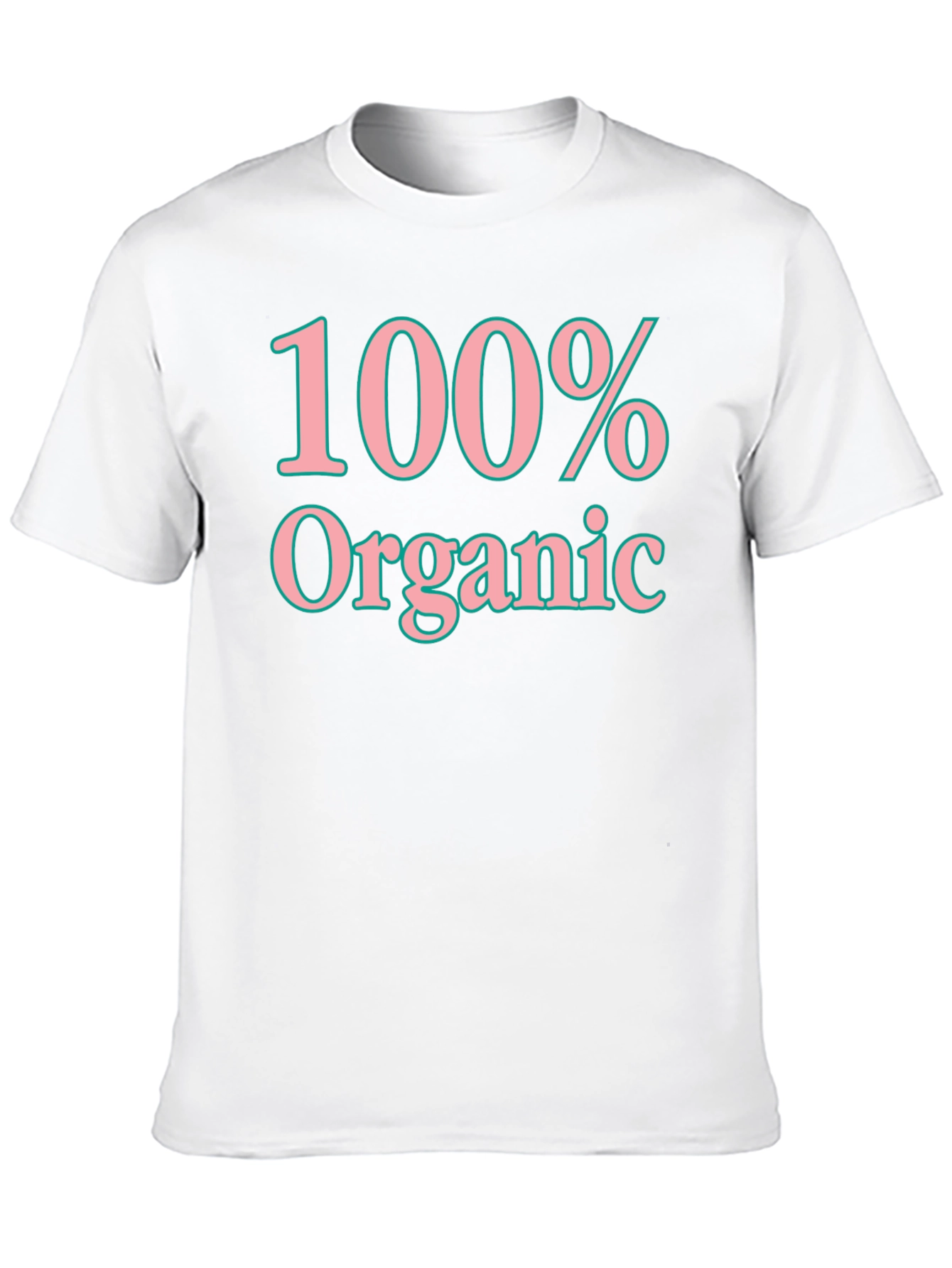 100% Organic Graphic T-Shirt - Soft Cotton Blend
