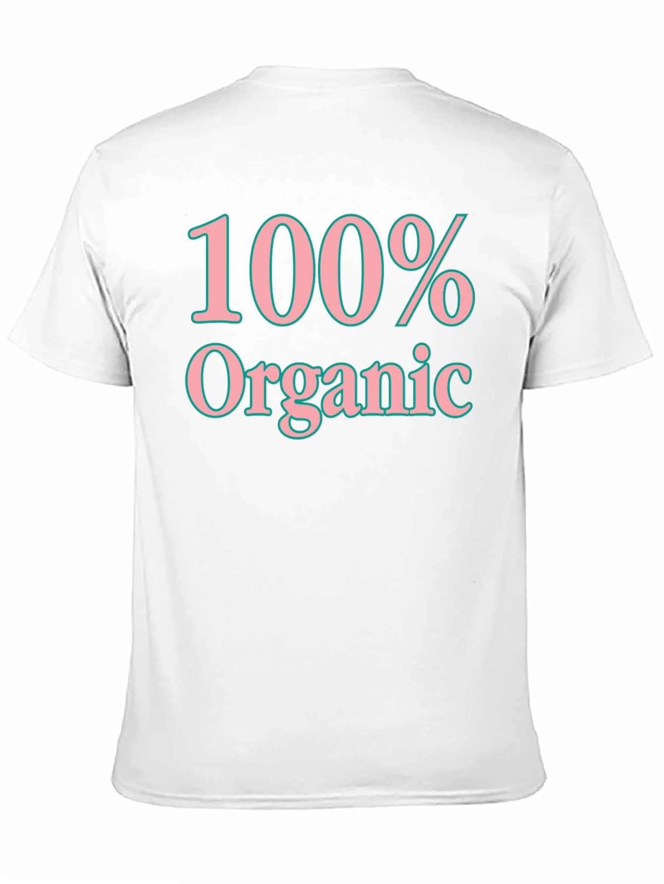 100% Organic Graphic T-Shirt - Soft Cotton Blend