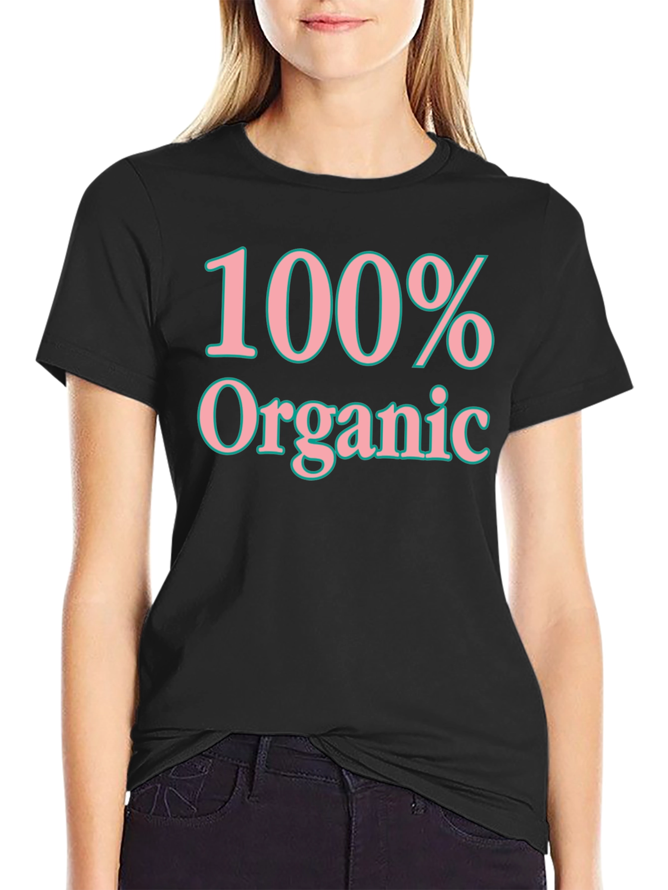 100% Organic Graphic T-Shirt - Soft Cotton Blend