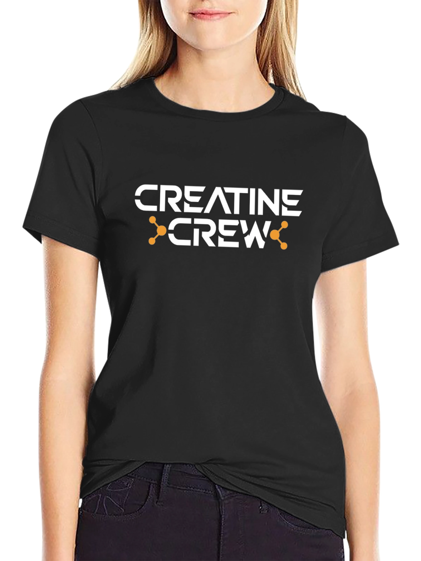 Creatine Crew Black Graphic T-Shirt