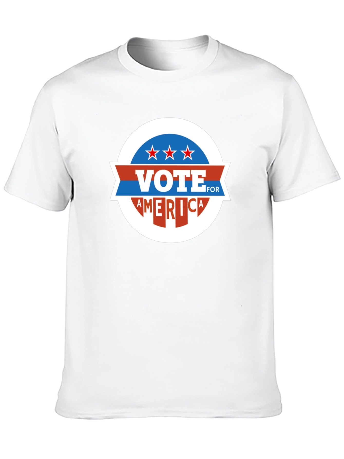 Vote For America Graphic Tee - Patriotic Design