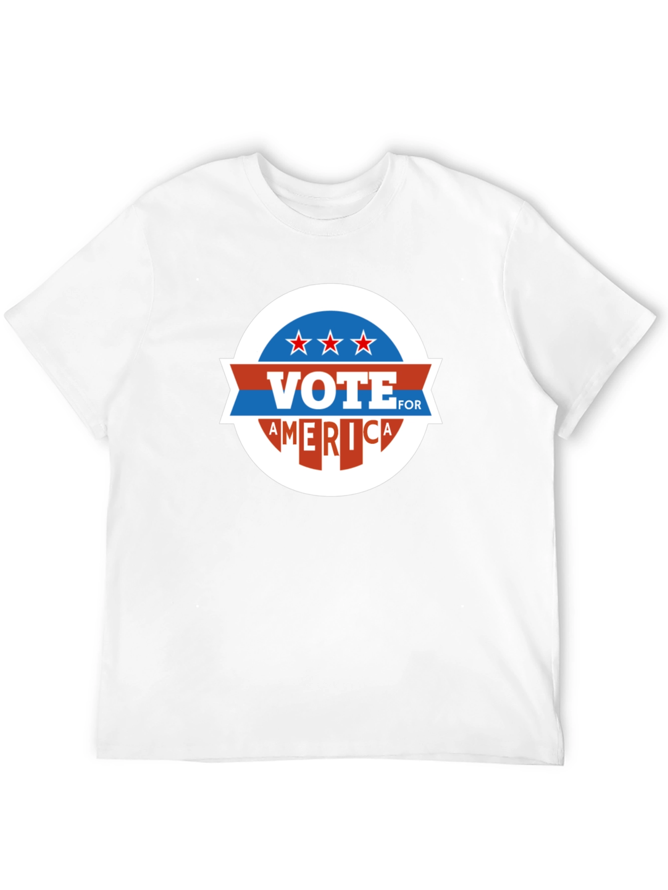Vote For America Graphic Tee - Patriotic Design