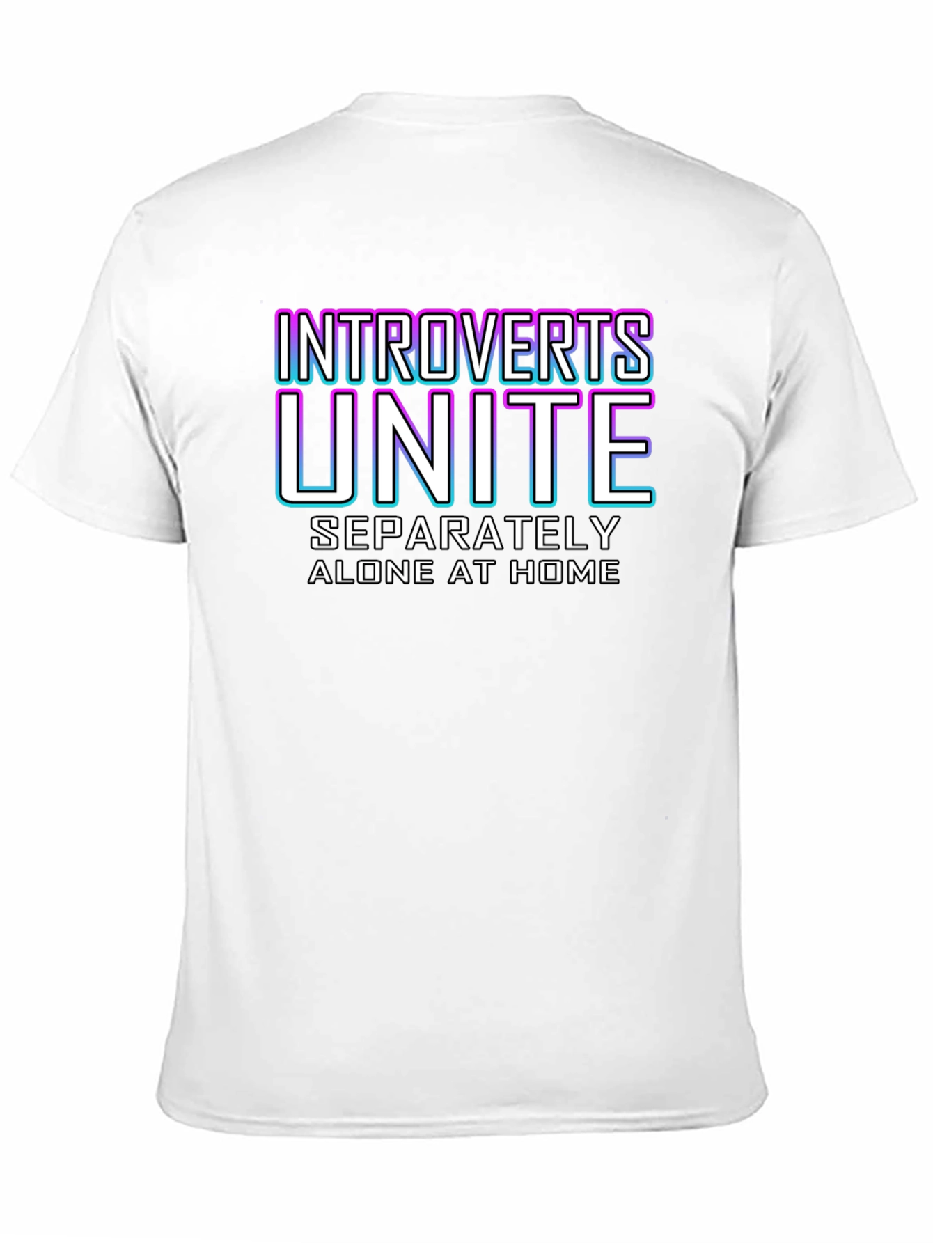 Introverts Unite T-Shirt - Funny Slogan Tee