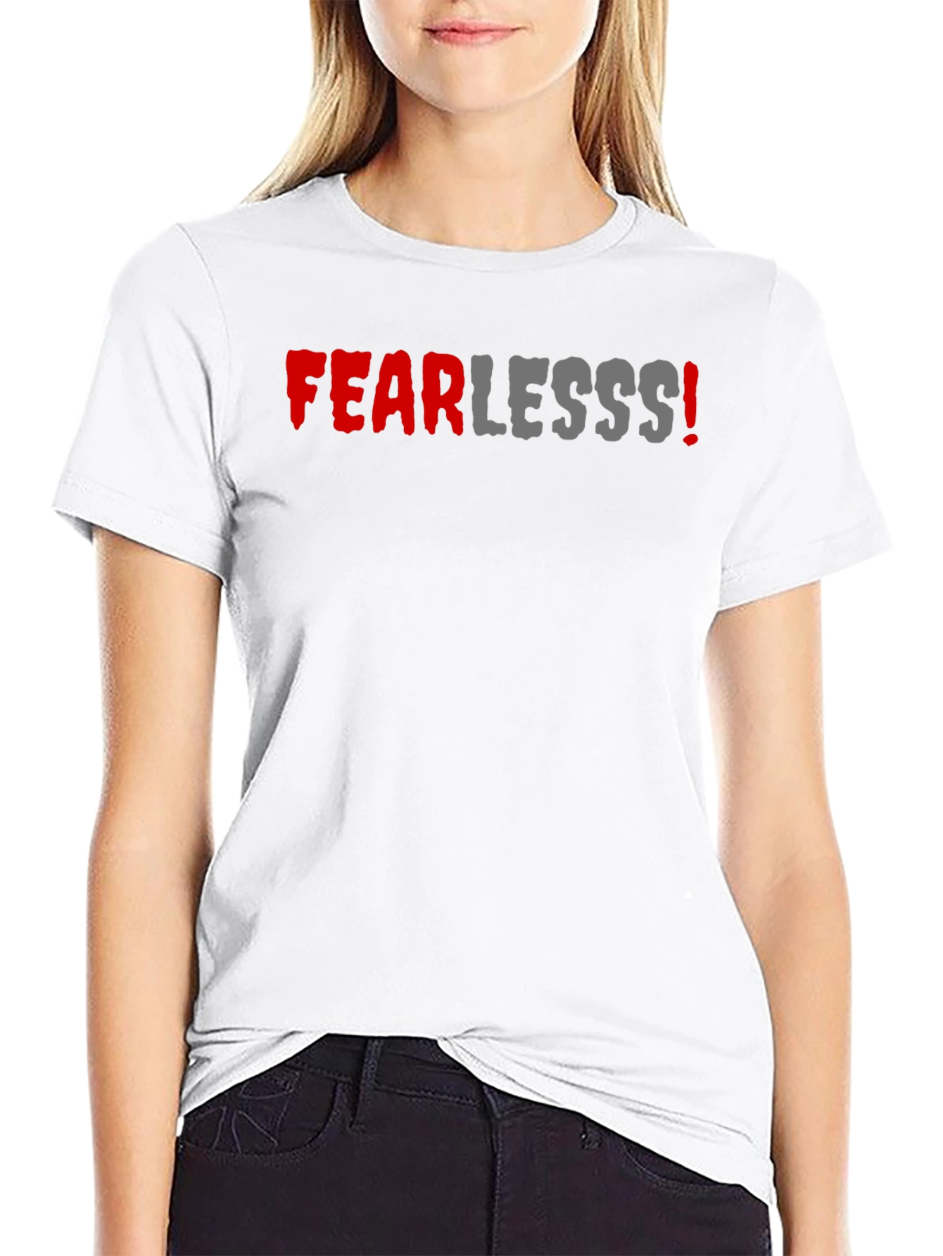 Fearless Statement Tee - Bold Graphic T-Shirt