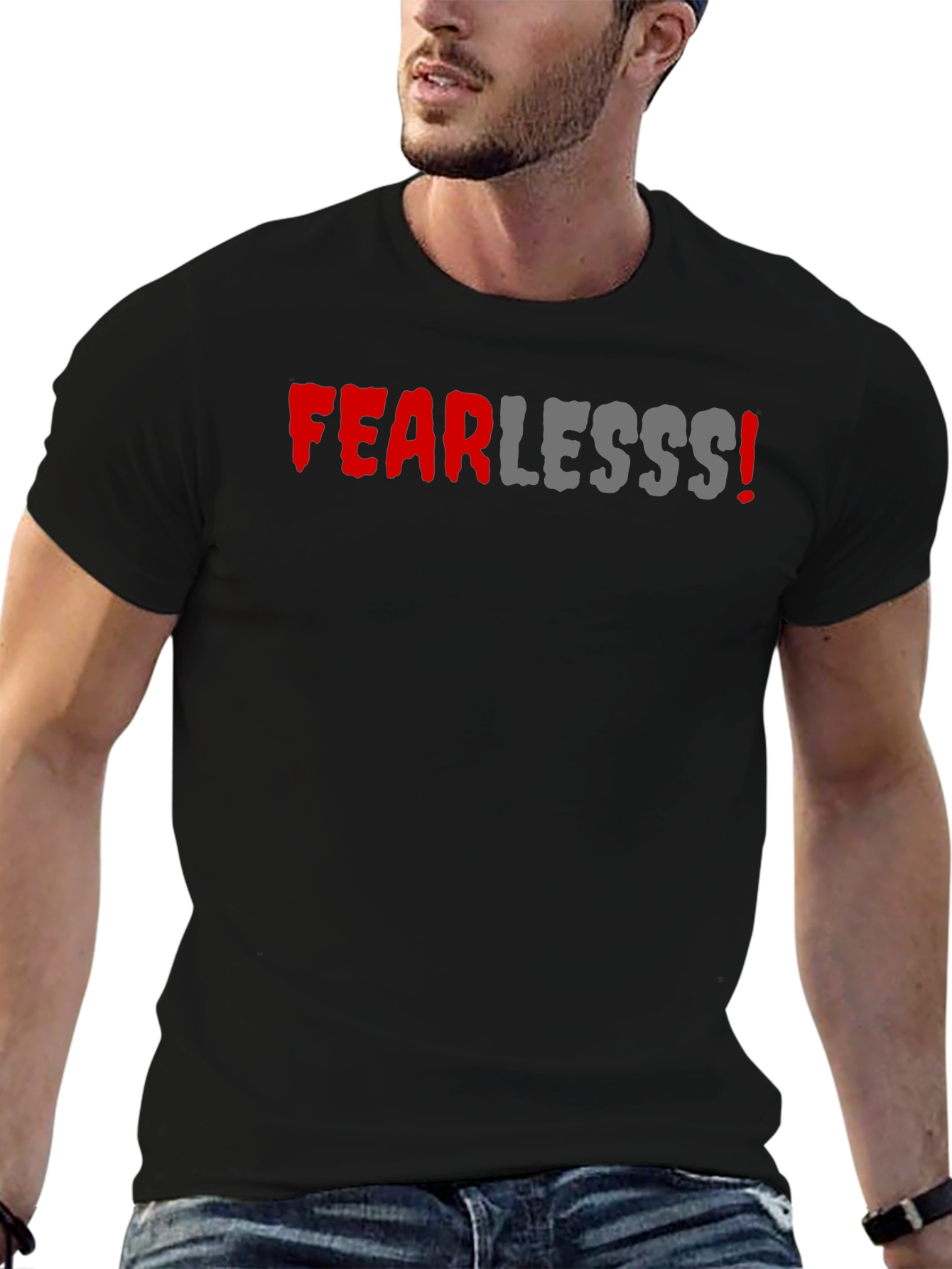 Fearless Statement Tee - Bold Graphic T-Shirt