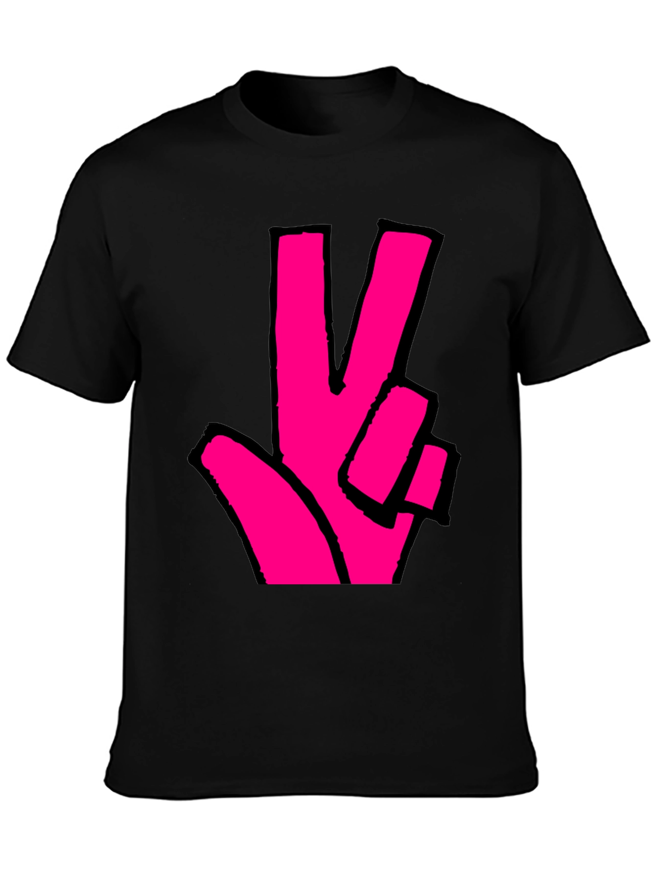 Peace Sign Graphic T-Shirt