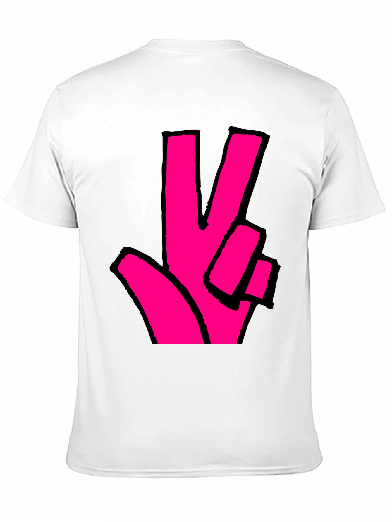Peace Sign Graphic T-Shirt