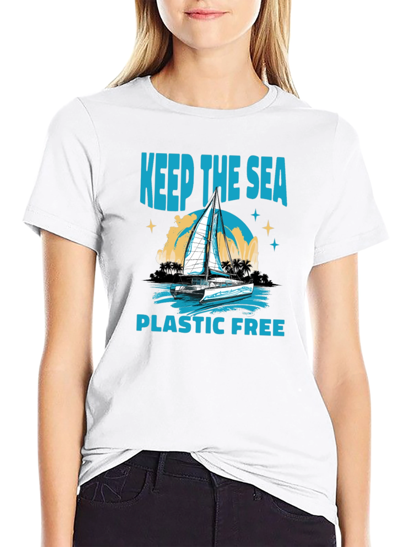 Keep The Sea Plastic Free T-Shirt