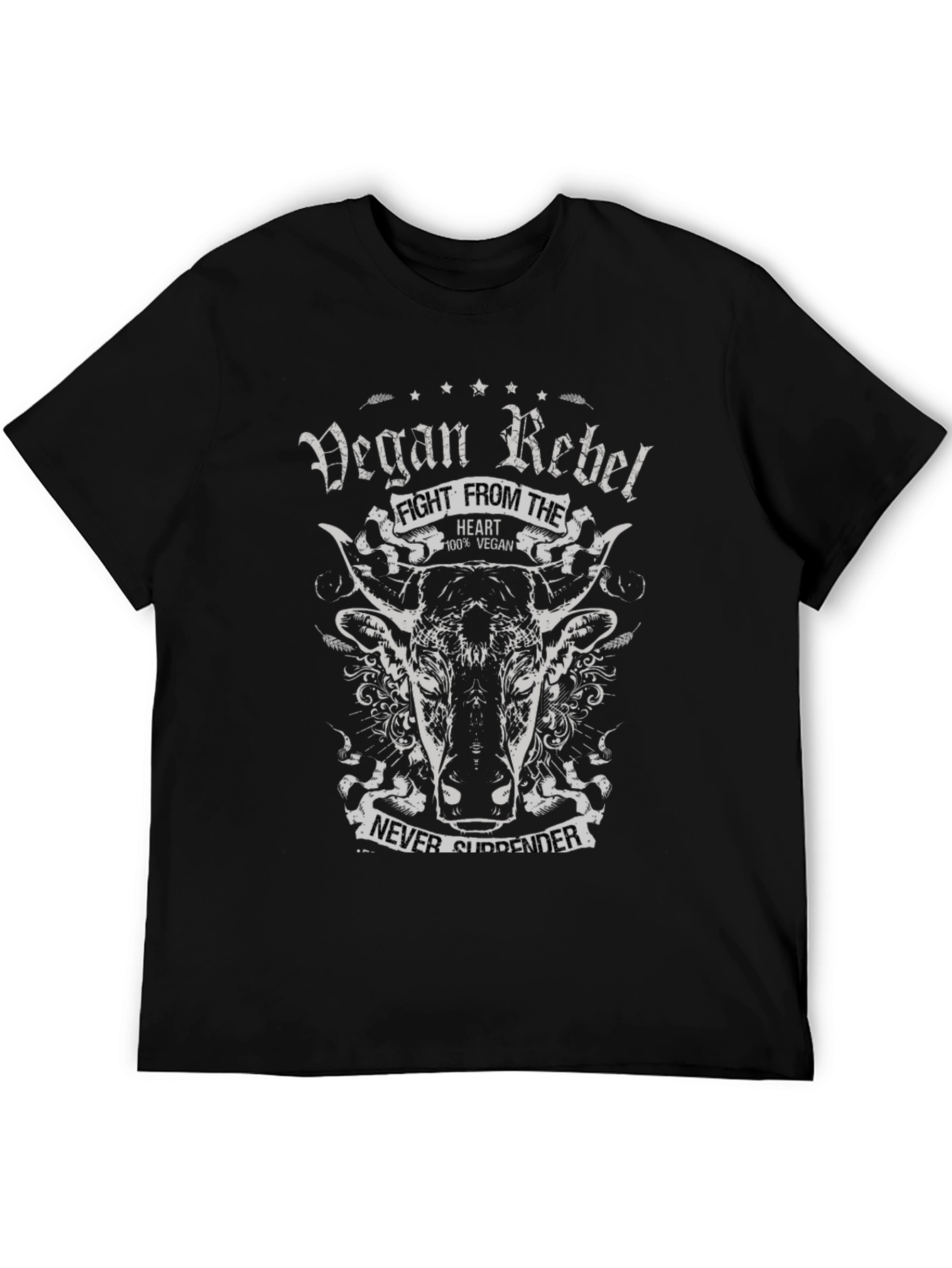 Vegan Rebel T-Shirt - Fight from the Heart!