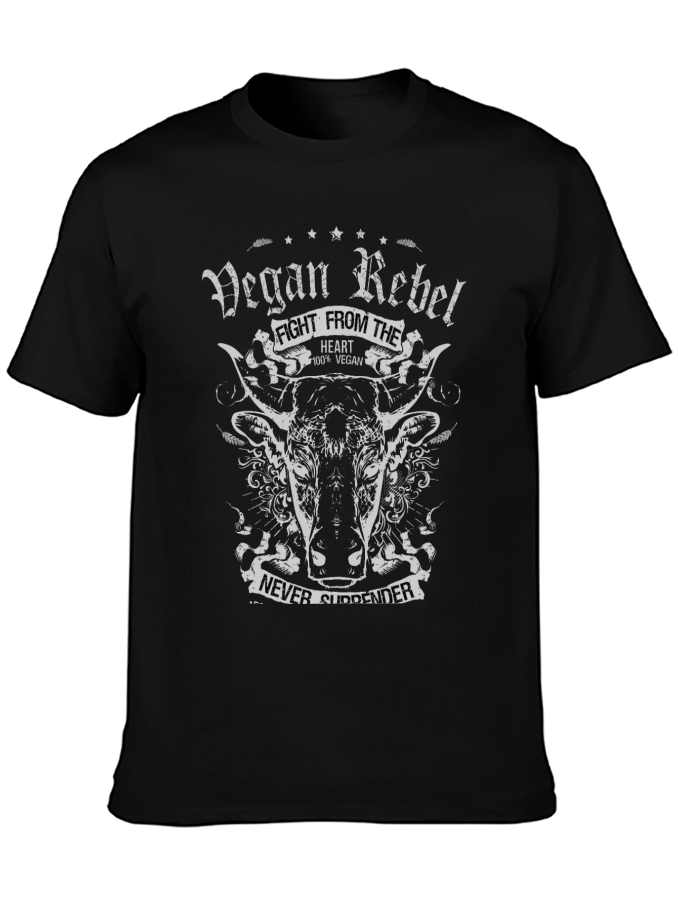 Vegan Rebel T-Shirt - Fight from the Heart!