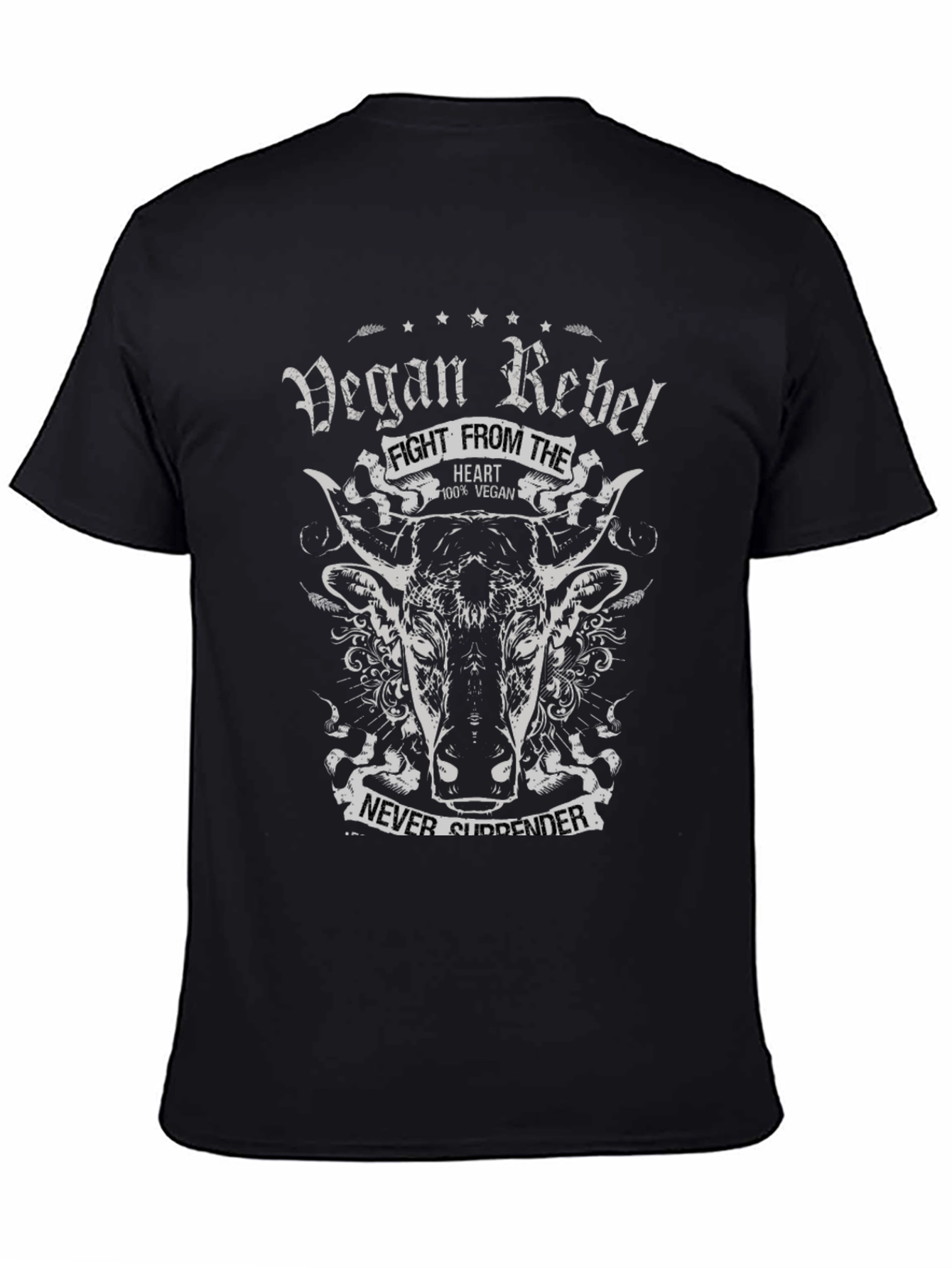 Vegan Rebel T-Shirt - Fight from the Heart!