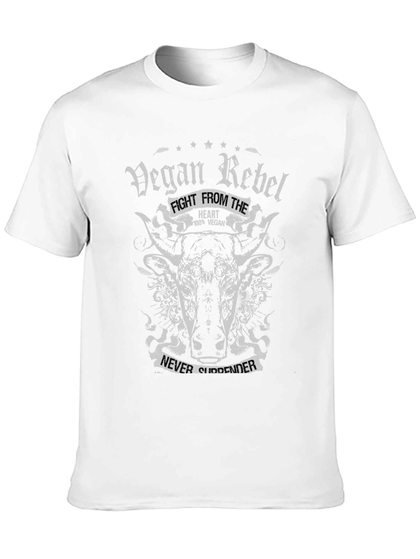 Vegan Rebel T-Shirt - Fight from the Heart!