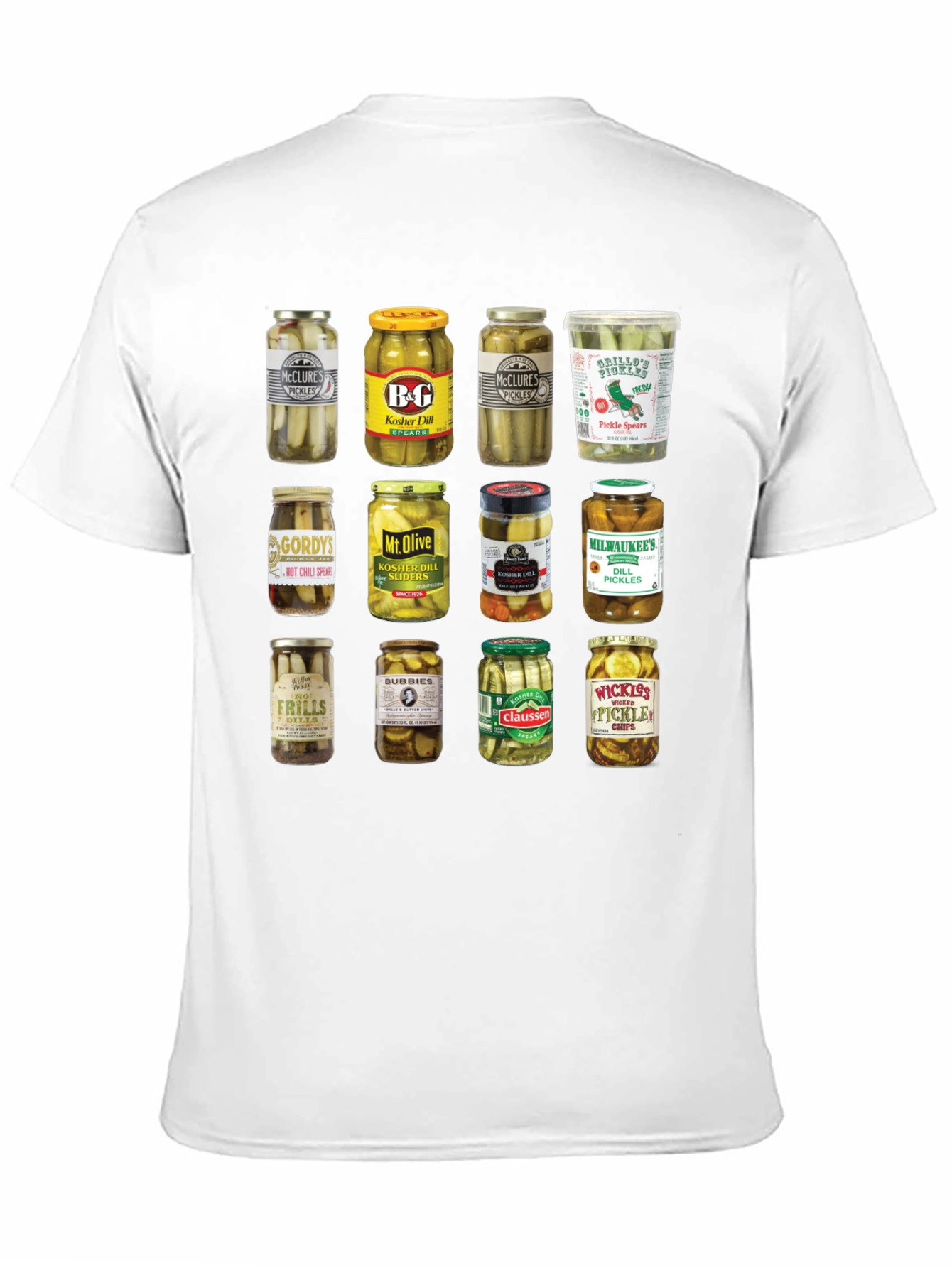 Pickle Jars Graphic Print T-Shirt