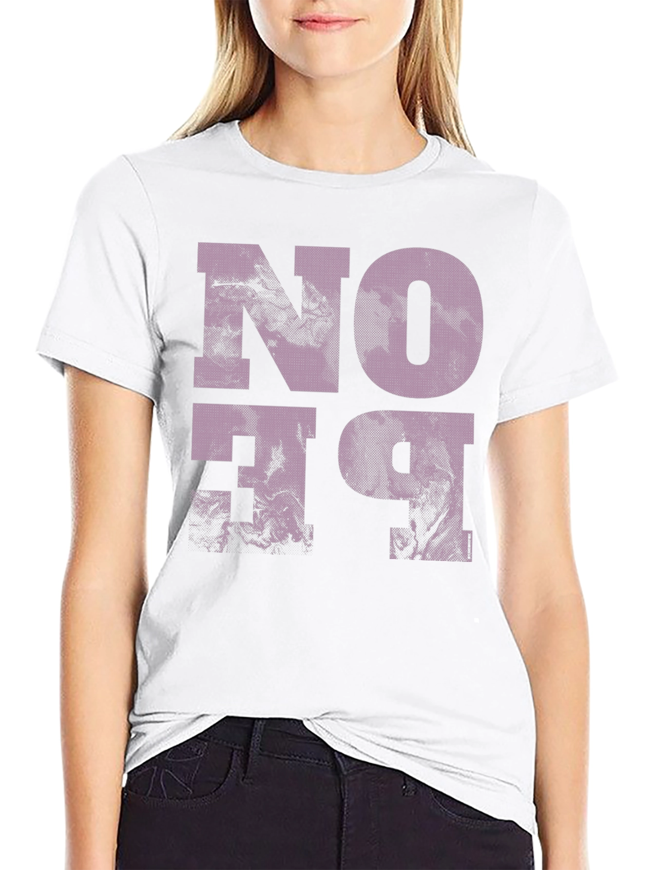 NO FEAR Graphic Print Crew Neck T-Shirt