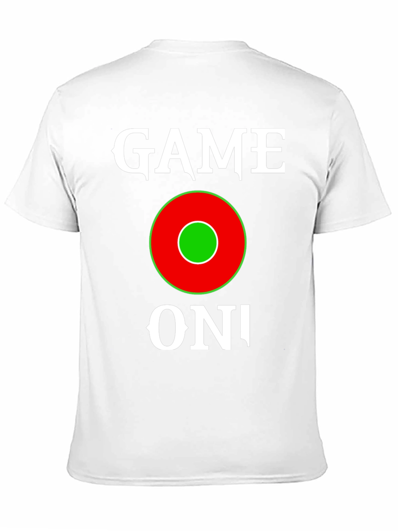 Game On Graphic Tee - Black Cotton T-Shirt
