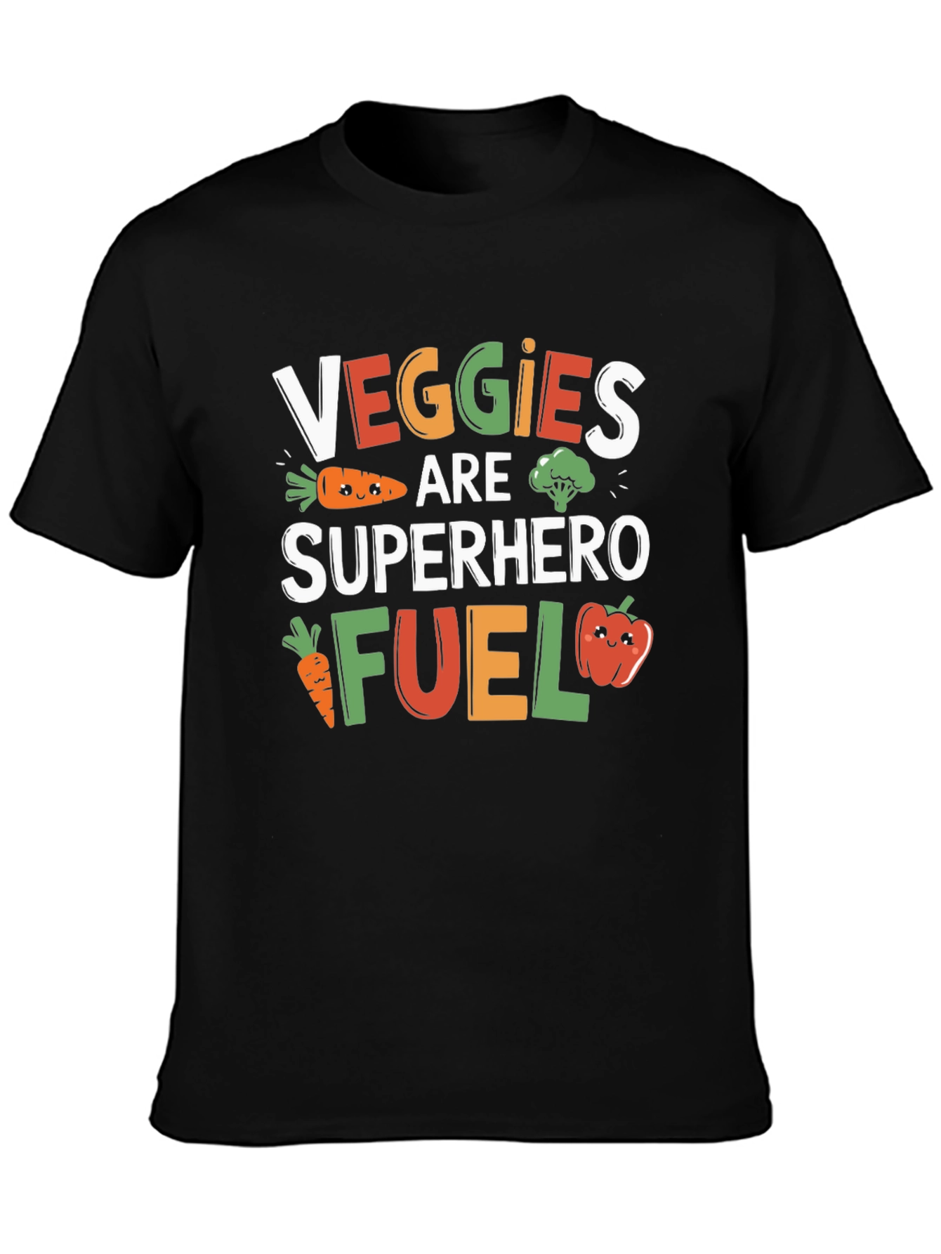 Veggies are Superhero Fuel T-Shirt