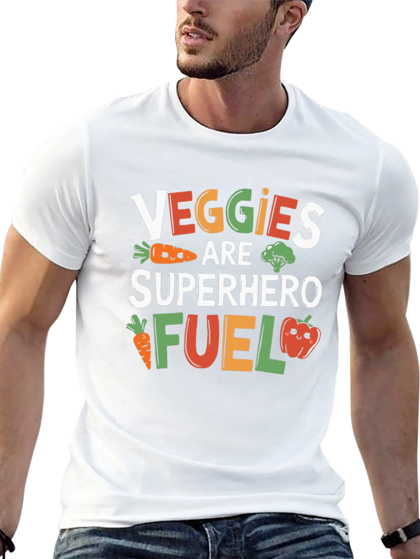 Veggies are Superhero Fuel T-Shirt