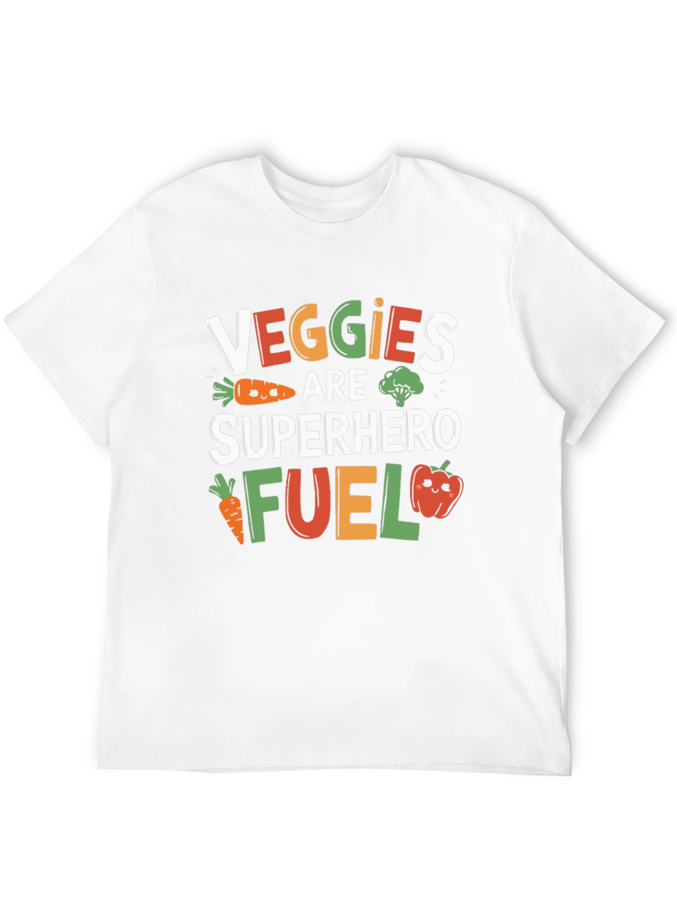 Veggies are Superhero Fuel T-Shirt