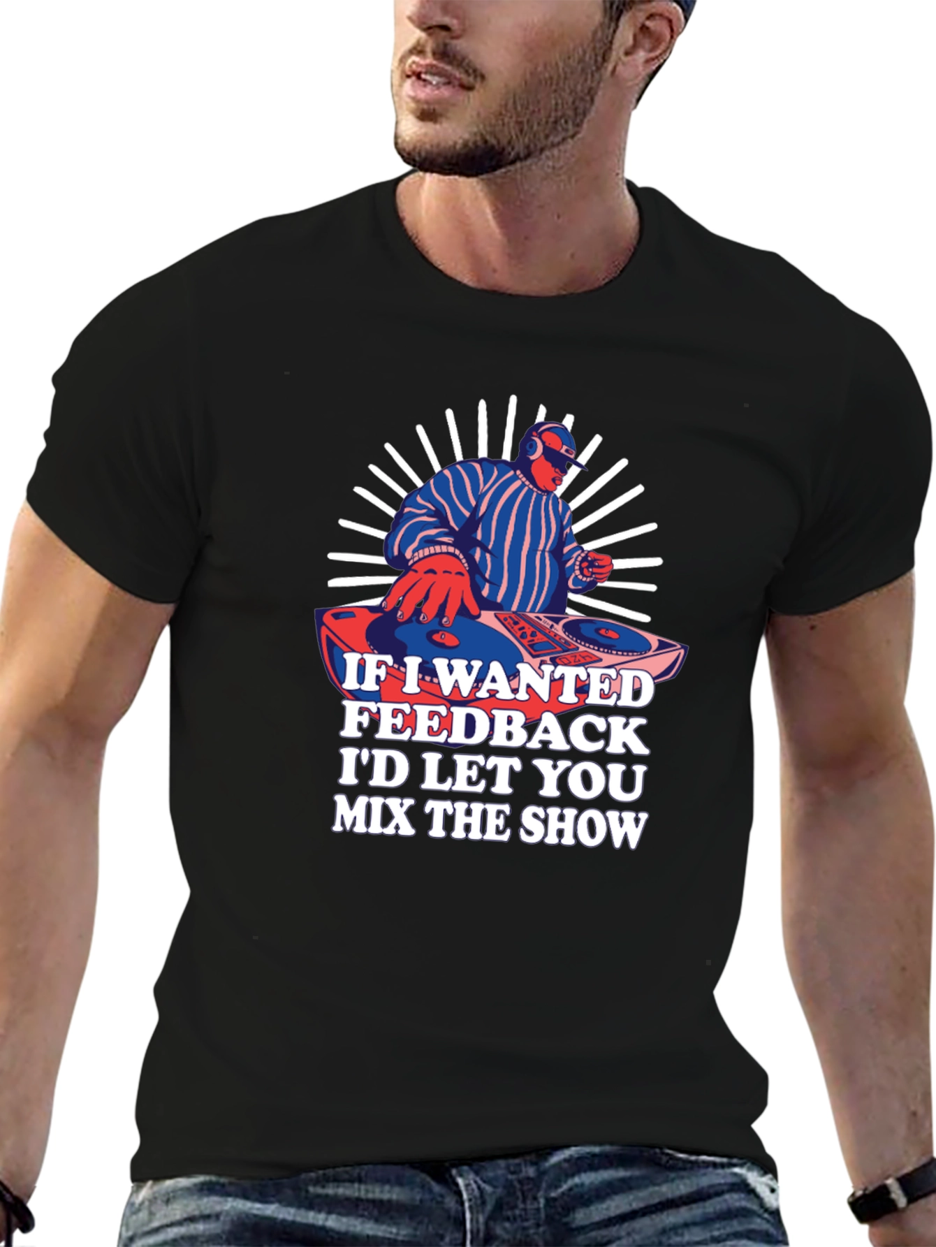 DJ Mix The Show T-Shirt - Cool Graphic Tee