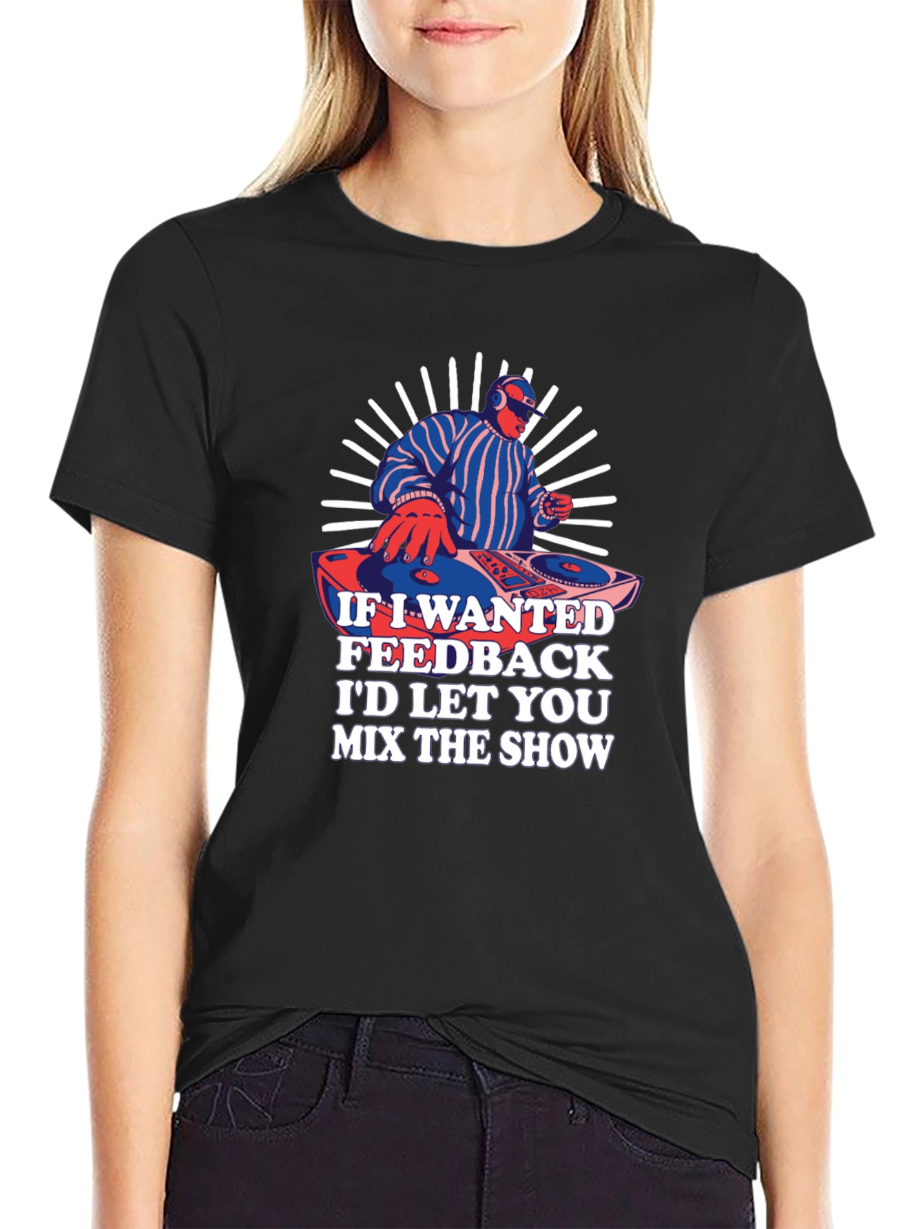 DJ Mix The Show T-Shirt - Cool Graphic Tee