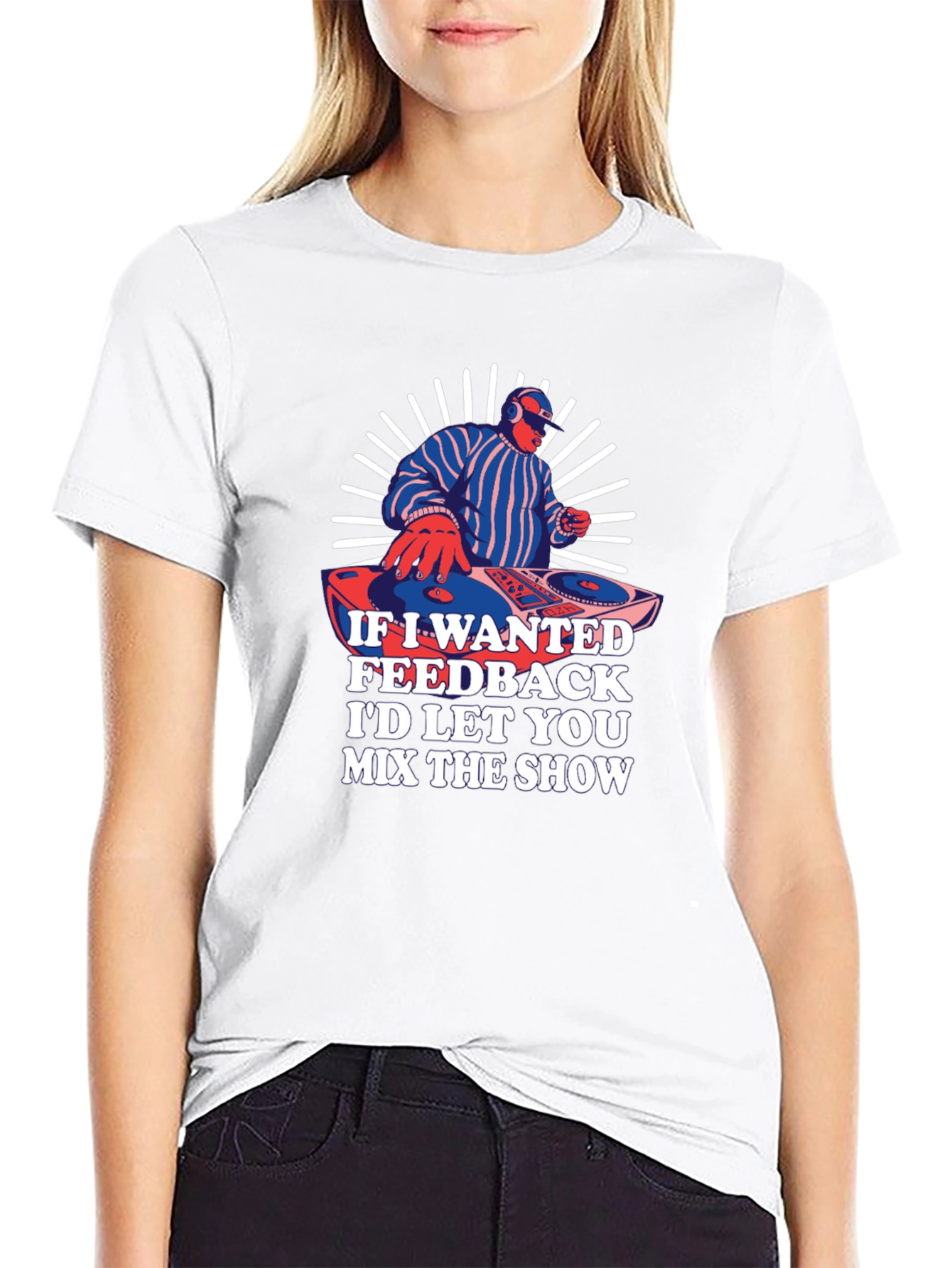 DJ Mix The Show T-Shirt - Cool Graphic Tee