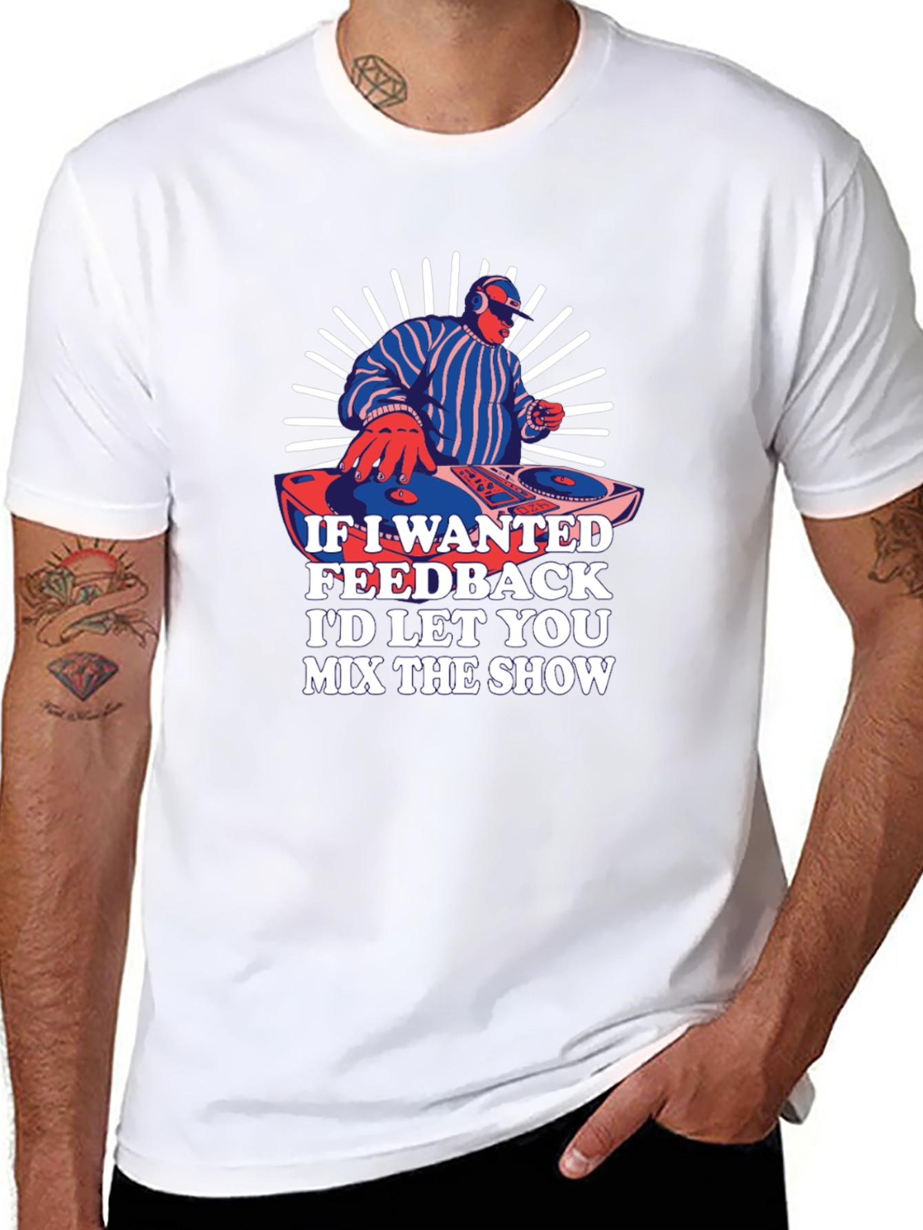 DJ Mix The Show T-Shirt - Cool Graphic Tee