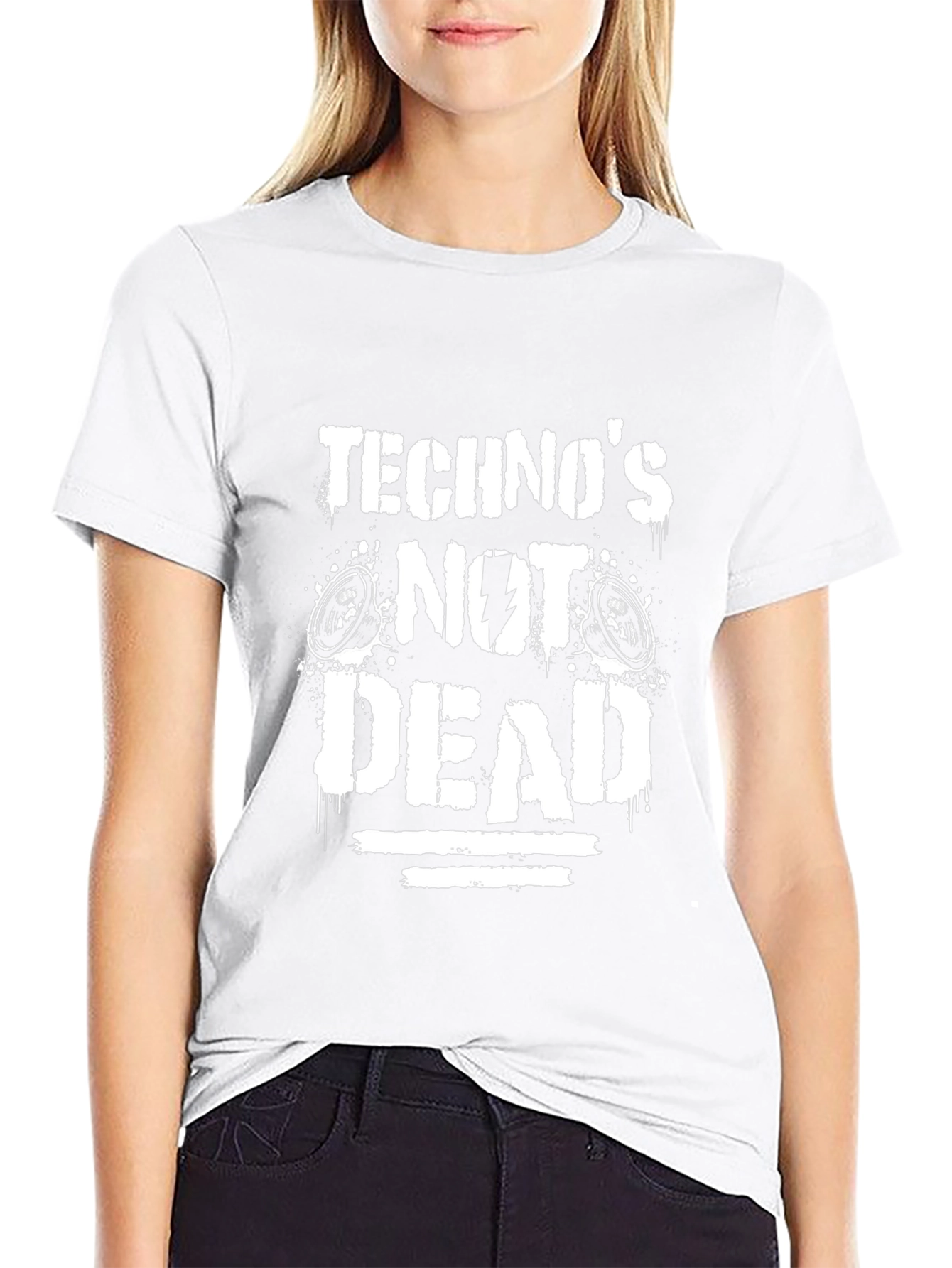 Technos Not Dead Graphic Tee - Black