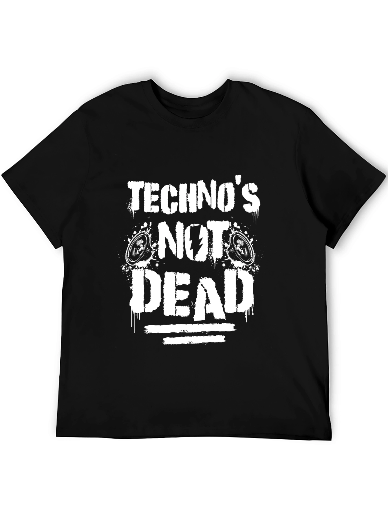 Technos Not Dead Graphic Tee - Black