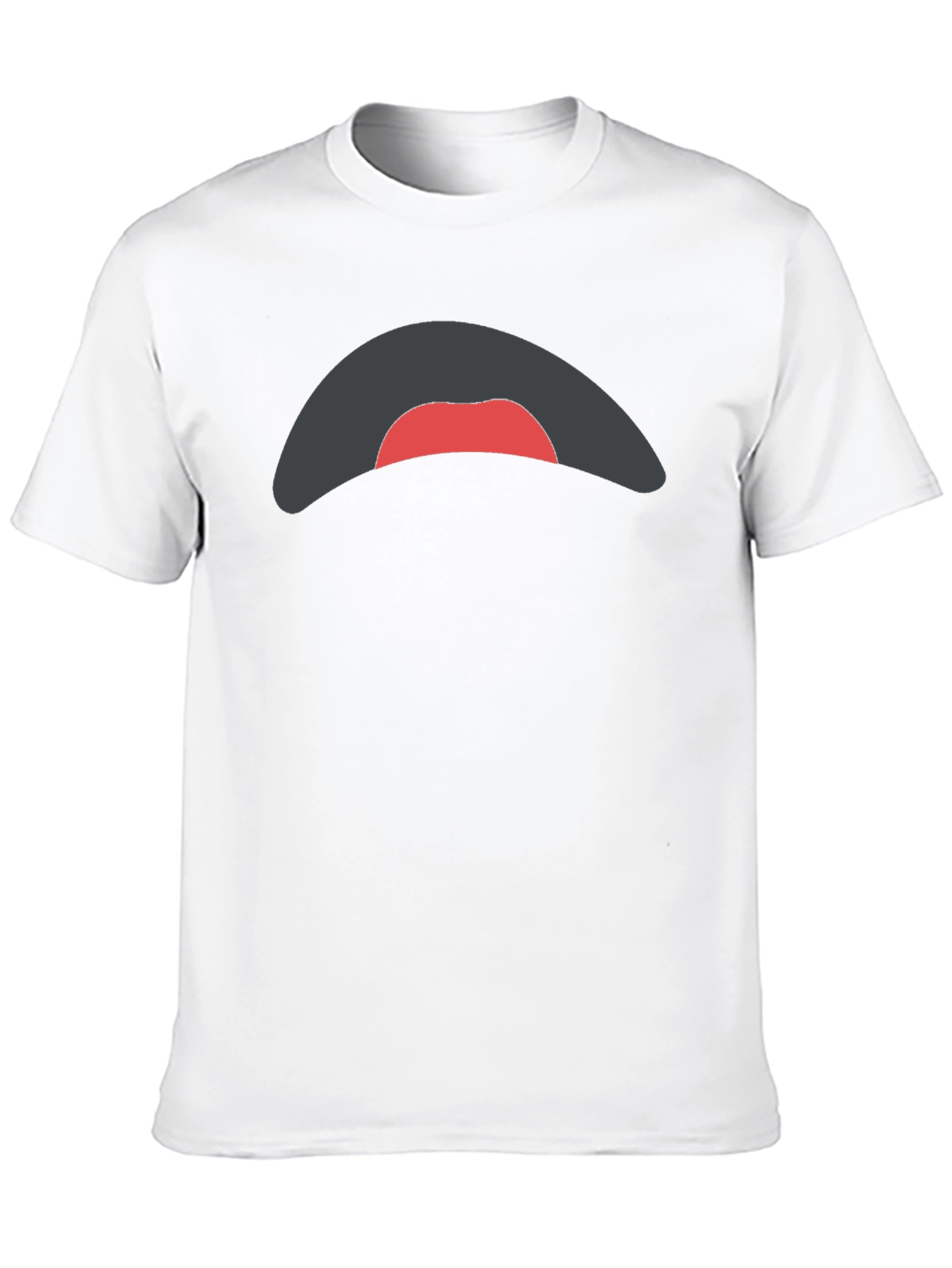 Mood Face Tee - Black Graphic T-Shirt