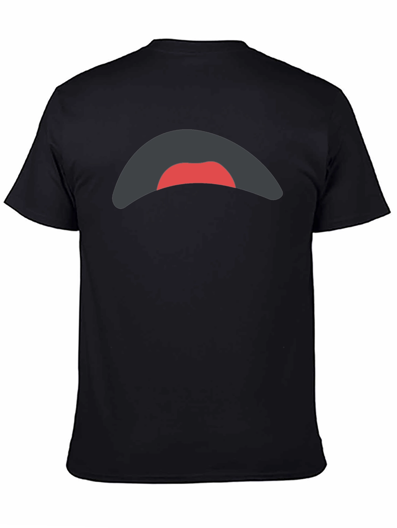 Mood Face Tee - Black Graphic T-Shirt