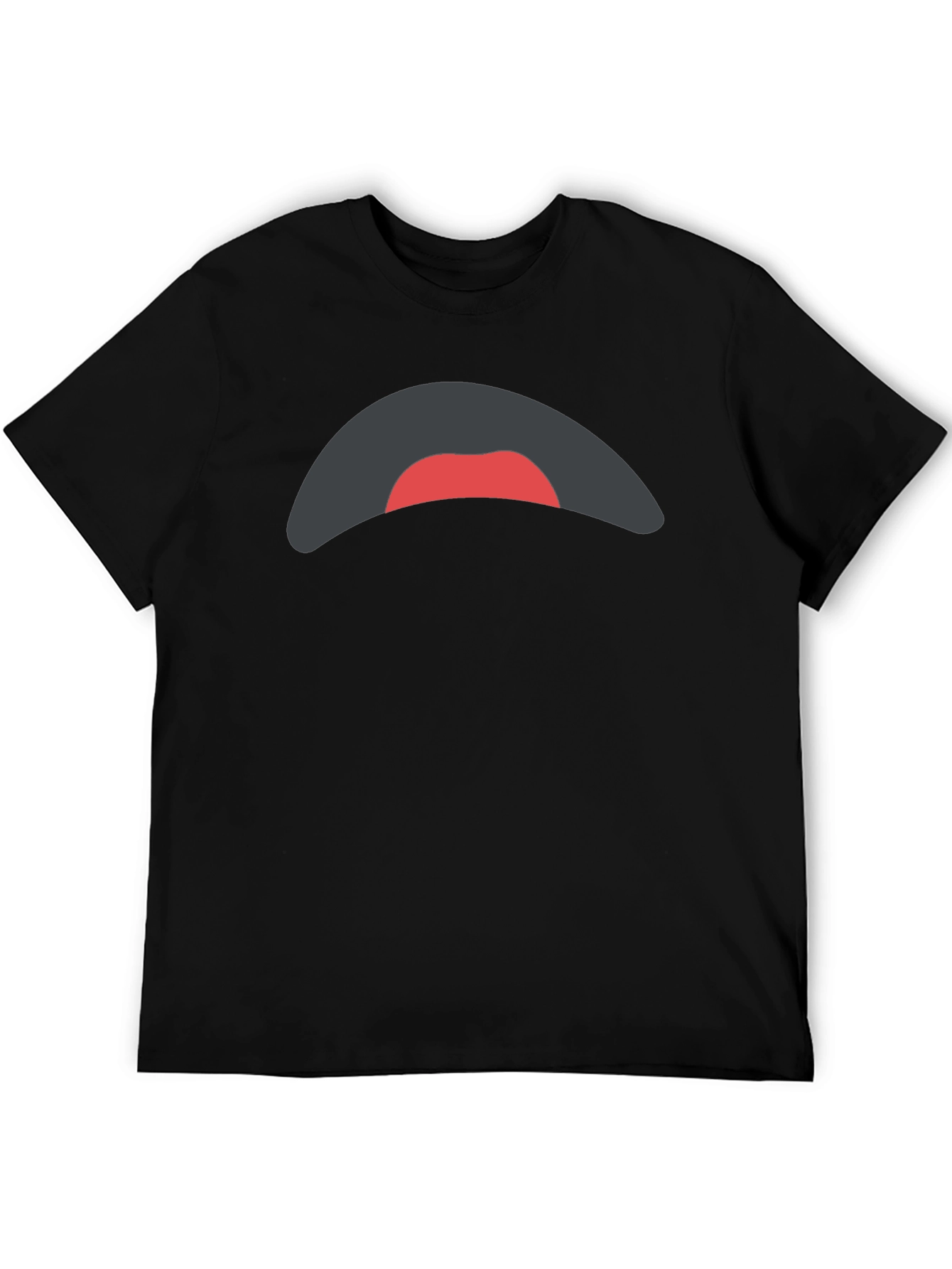 Mood Face Tee - Black Graphic T-Shirt